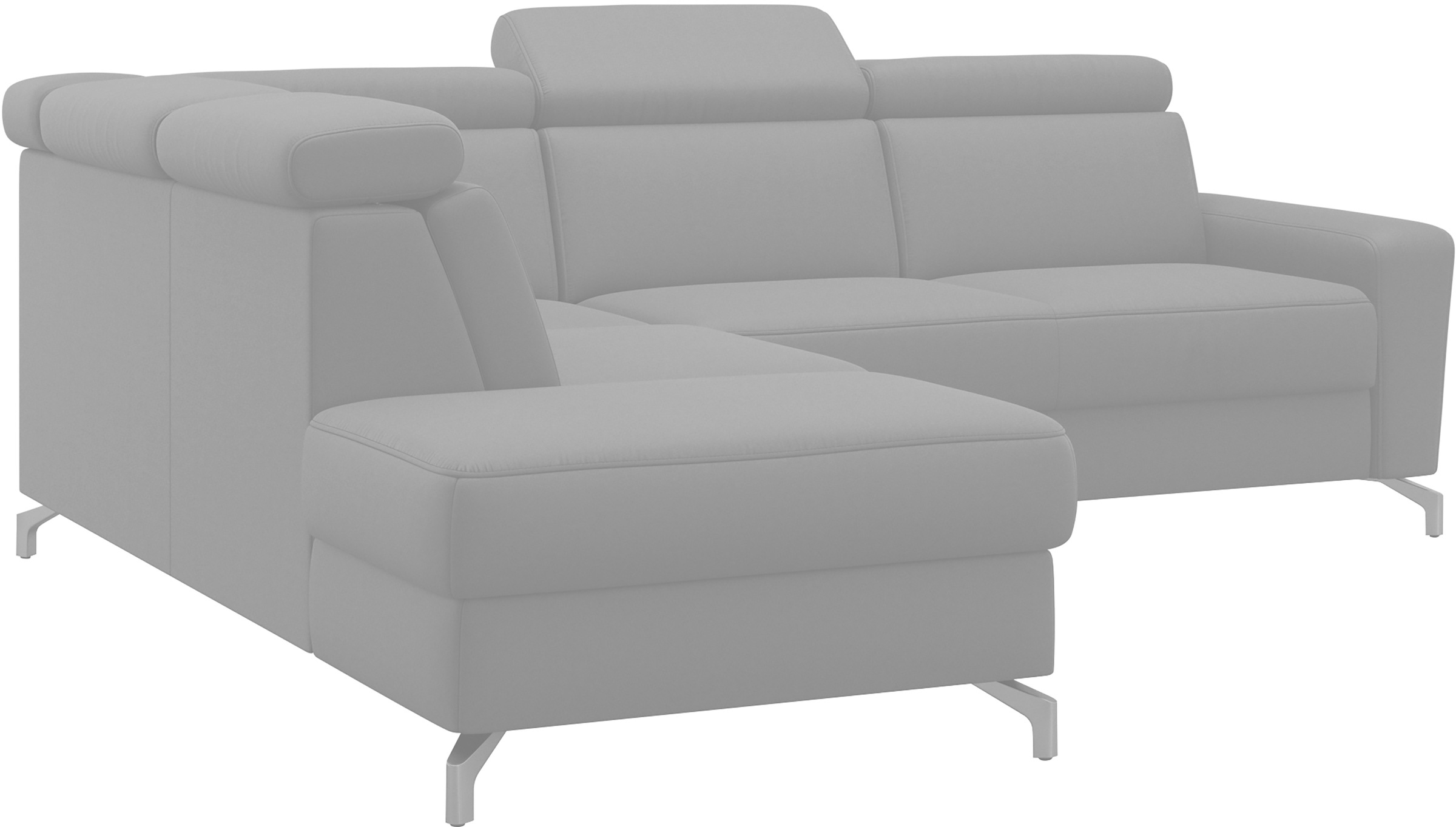 Thumbnail - sit&more Ecksofa "Scarlett L-Form", inklusive Kopfteilverstellung, wahlweise mit Bettfunktion, Bettkasten