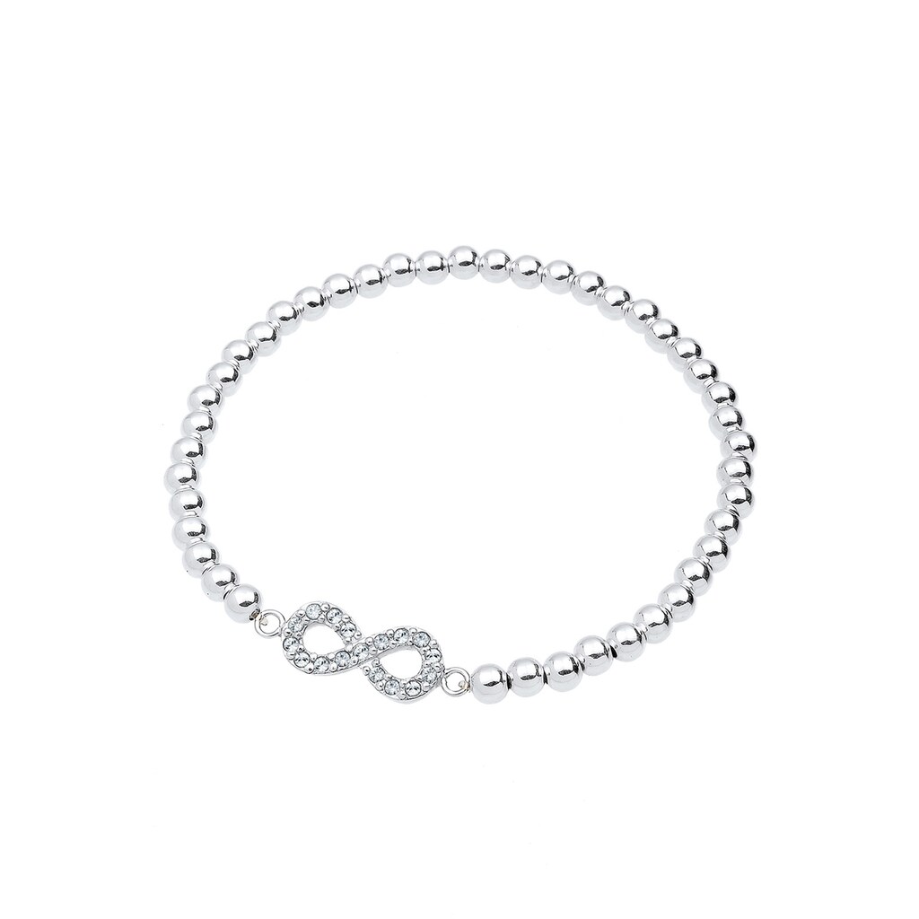 Elli Armband »Infinity Kristalle 925 Silber«