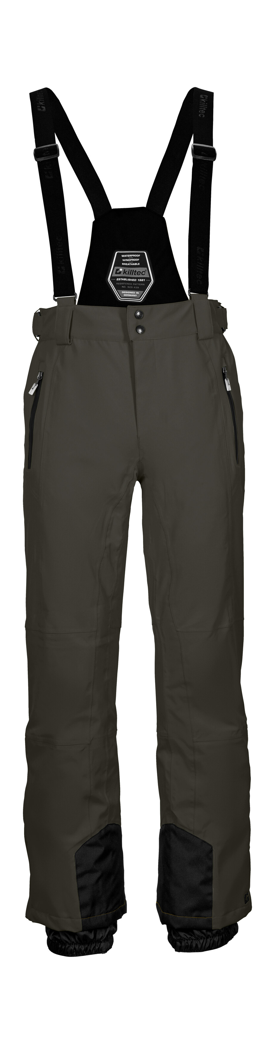 Killtec Skihose "KSW 100 MN SKI PNTS" Wind- und wasserdichte Skihose, verstellbar, mit Schneefängen