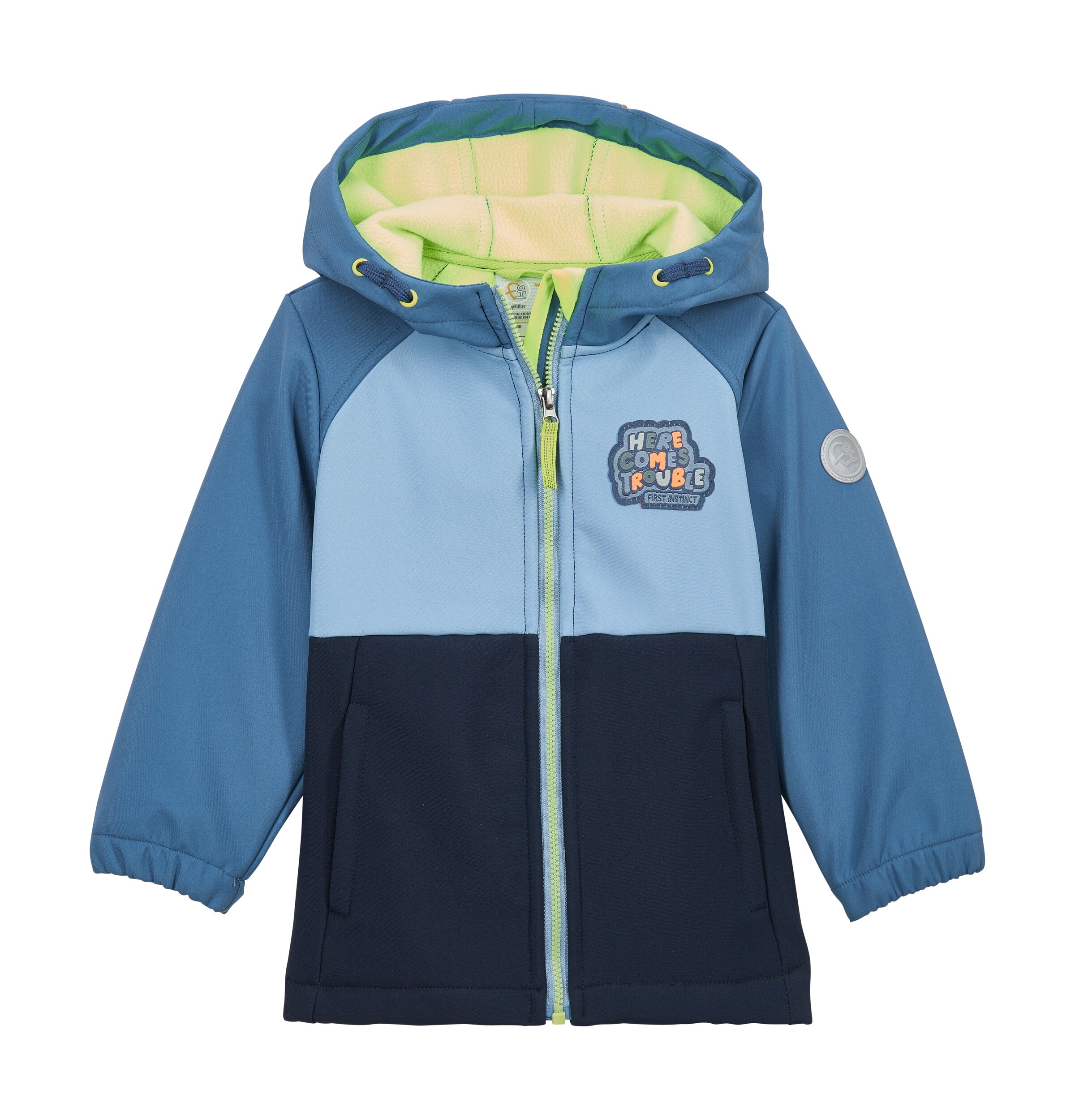 first instinct by killtec Softshelljacke "FIOS 4 MNS SFTSHLL JCKT" Wasserabweisende Softshelljacke mit Colourblock-Design
