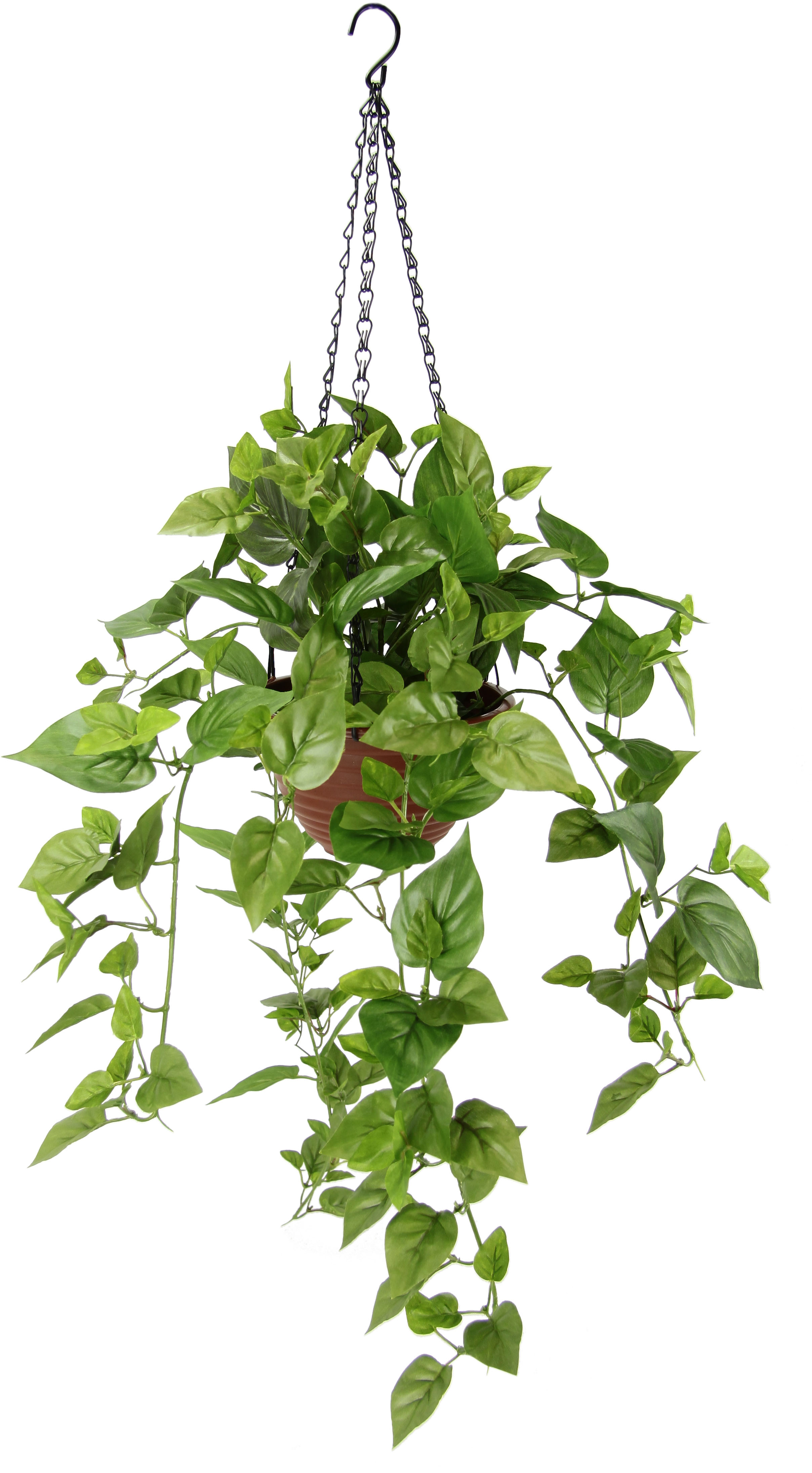 my home Kunstpflanze Efeutute, (1 St.), Im Topf, mit Hängeampel, künstliche Hängepflanze grün Künstliche Zimmerpflanzen Kunstpflanzen Kleinmöbel