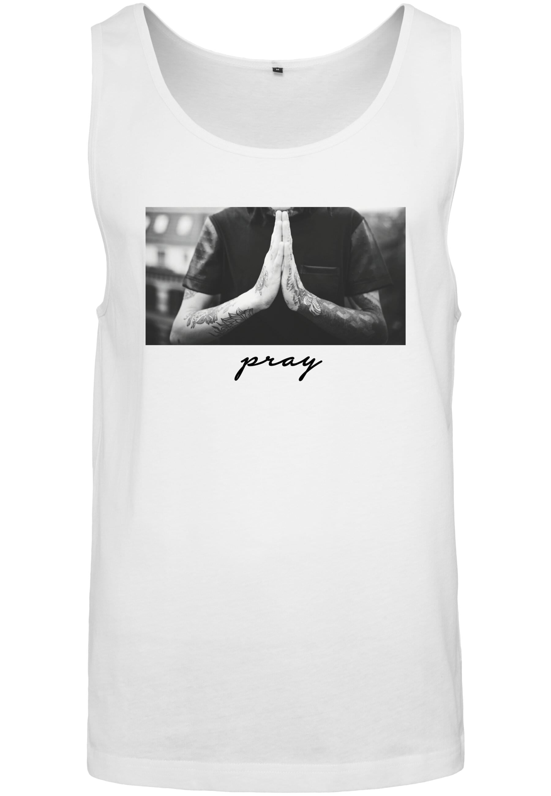 MisterTee Tanktop »MisterTee Herren Pray Tank Top«, (1 tlg.)