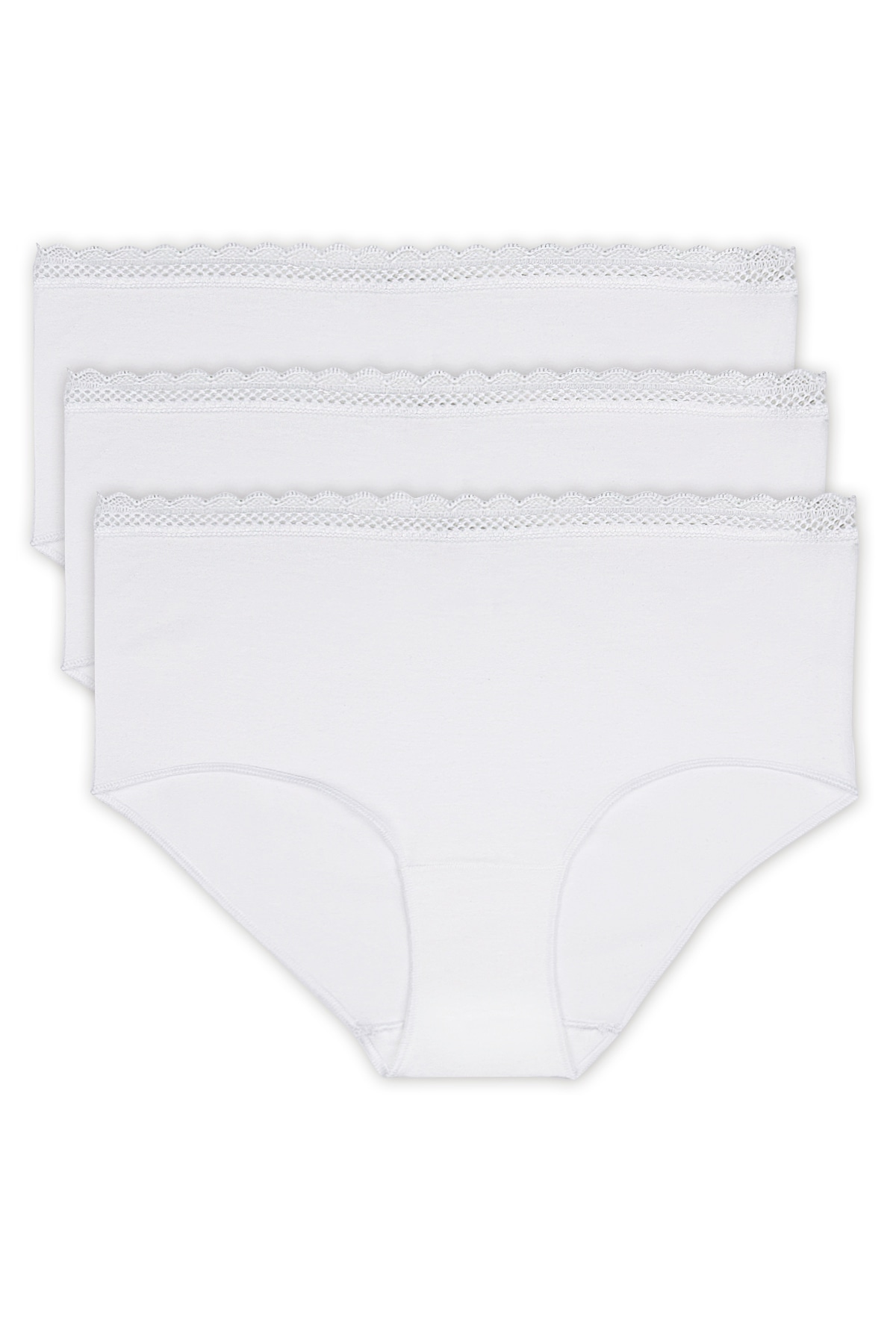 Nina Von C. Taillenslip "Simply" Packung, basic, eng, leicht, elastisch, bequem, mit Spitze, ohne Seitennähte