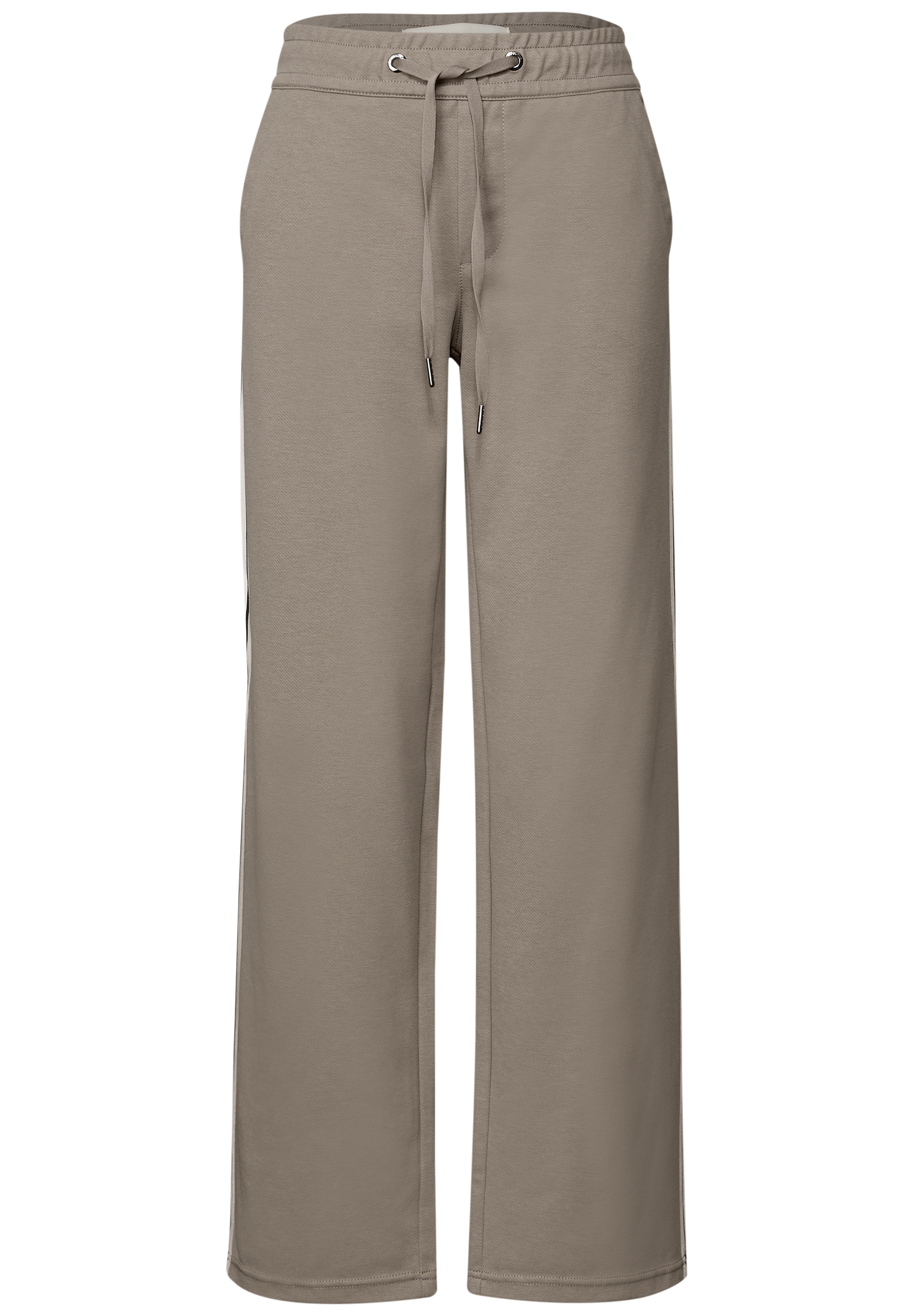 STREET ONE Stoffhose, softer Materialmix