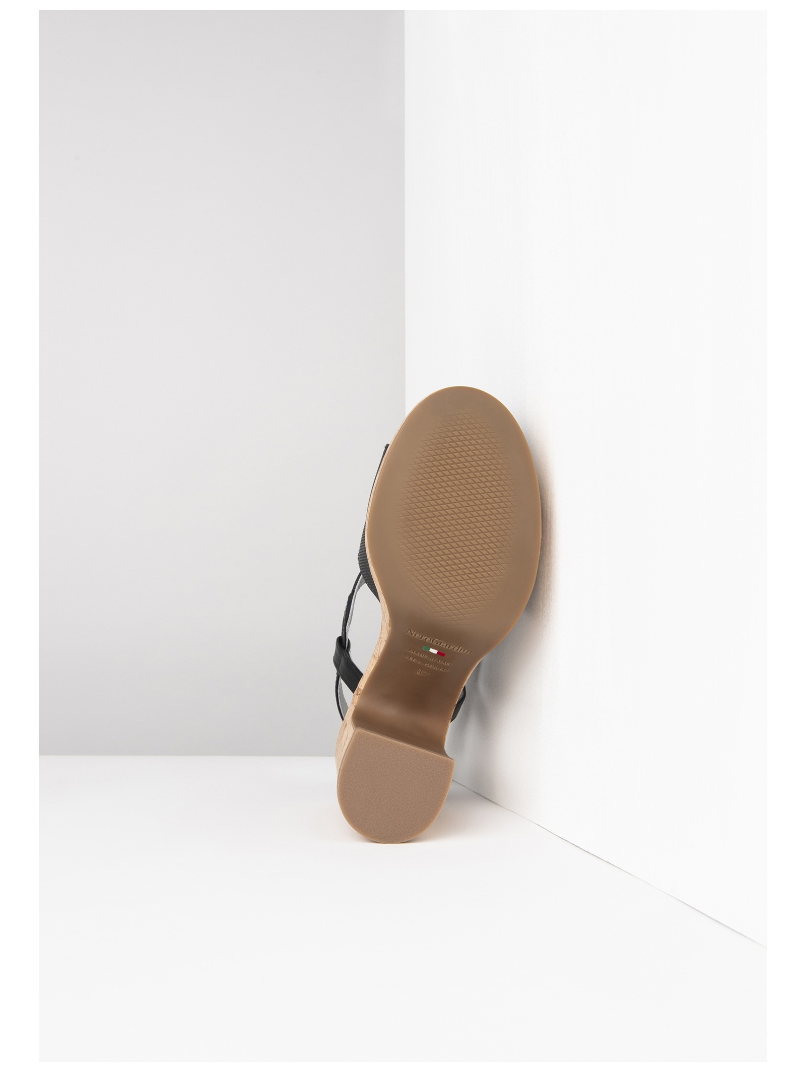 Nero Giardini Schaftsandalette »Nero Giardini Sandalen Leder«