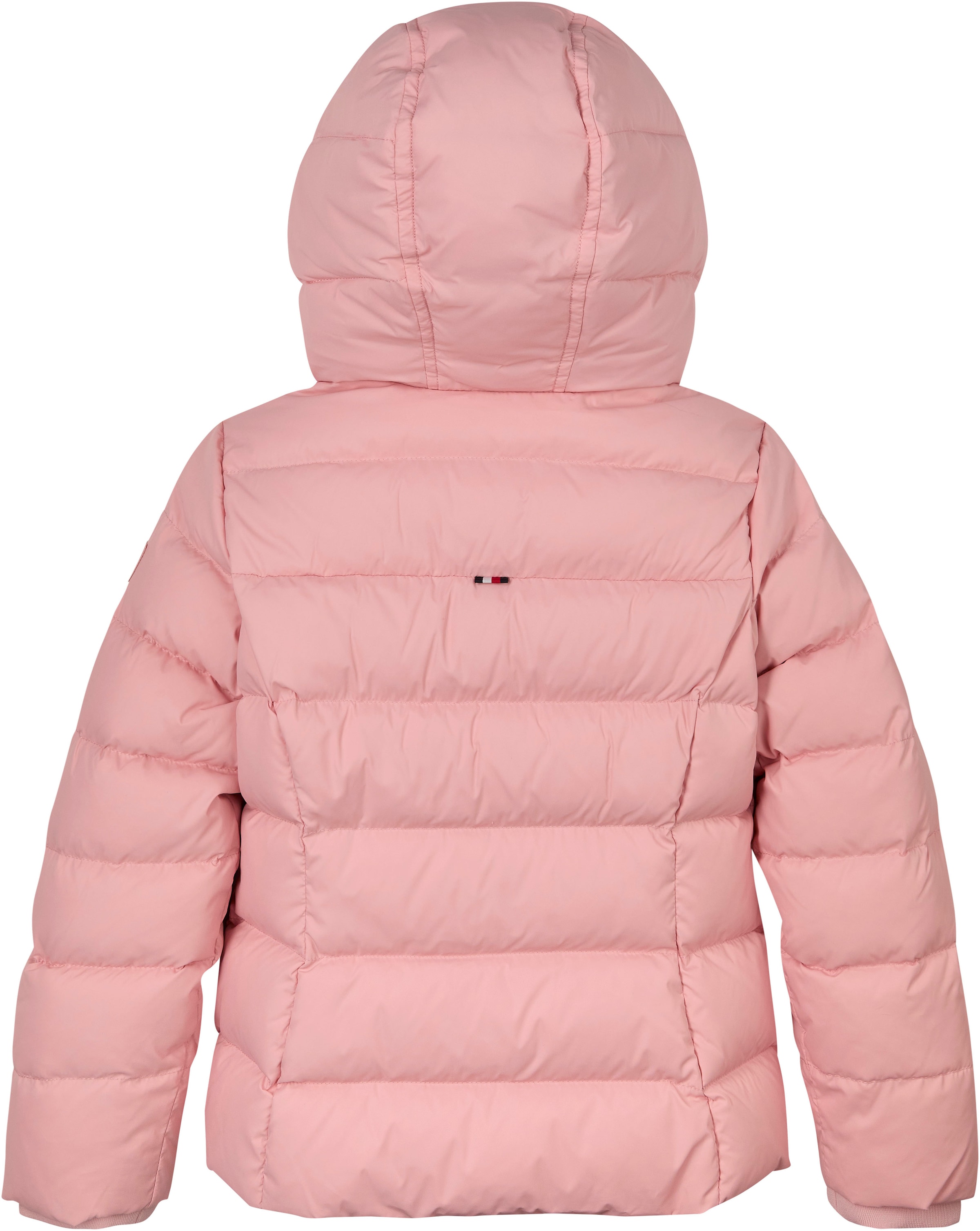 Tommy Hilfiger Steppjacke »ESSENTIAL FUR HOOD JACKET«, mit Kapuze, mit Fellimitat an der Kapuze