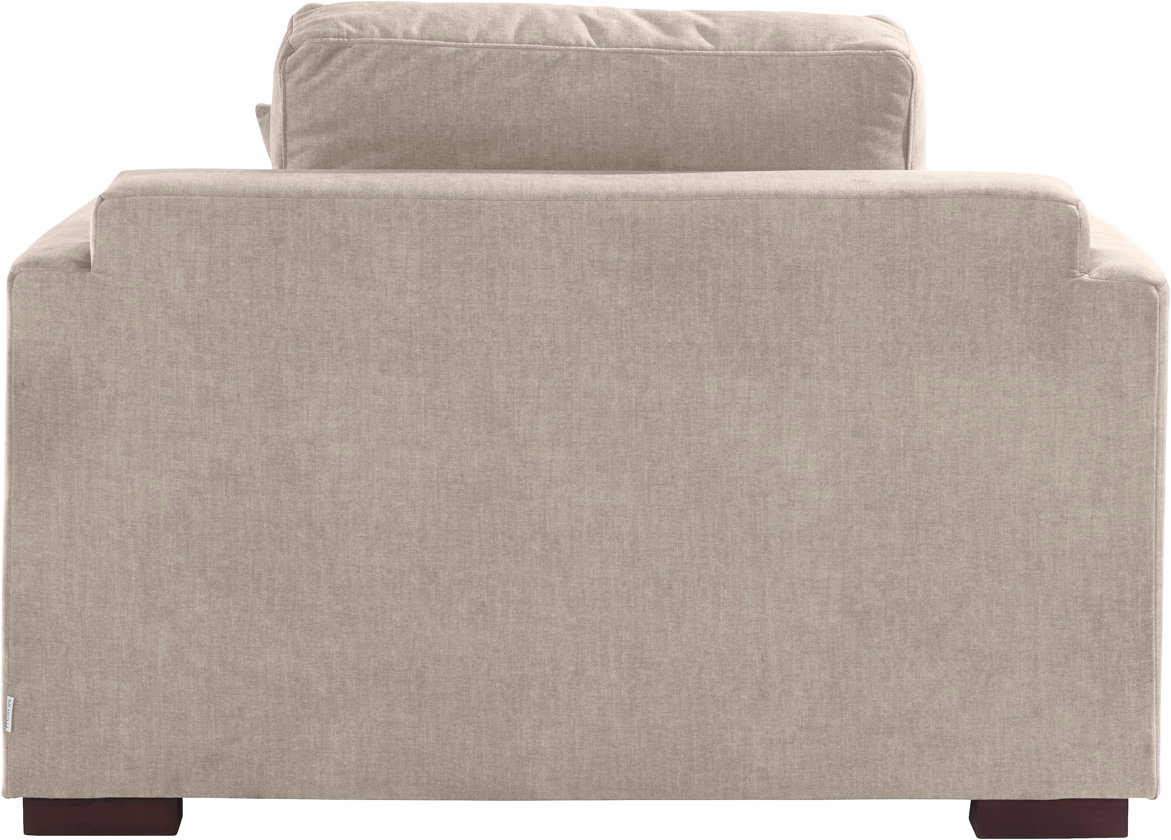 Home affaire Loveseat »Fresh Pond Sessel«, weicher Sitzkomfort, incl. Zierkissen, B/T/H: 140/96/95 cm