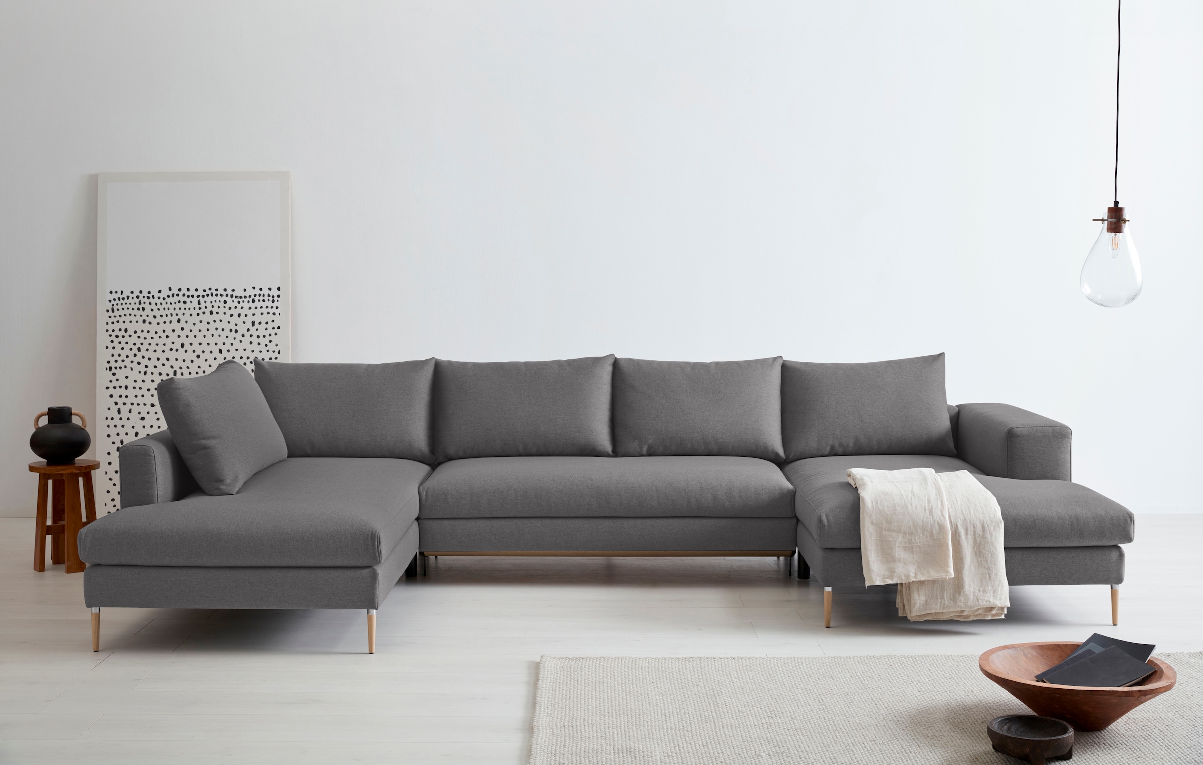 OTTO products Wohnlandschaft »Finnja, U-Form«