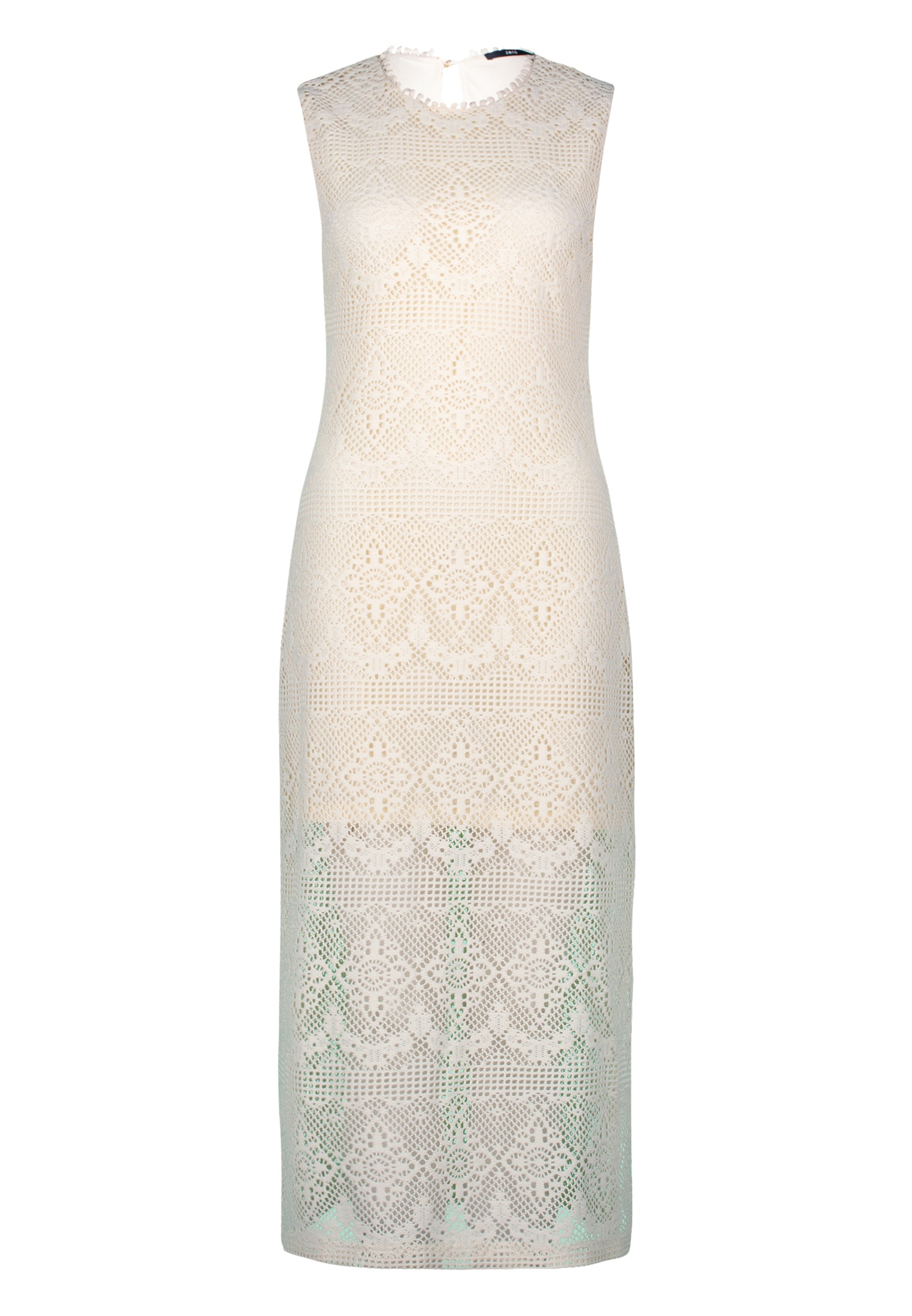 Zero Midikleid »zero Midikleid mit Spitzenbesatz«, Spitze