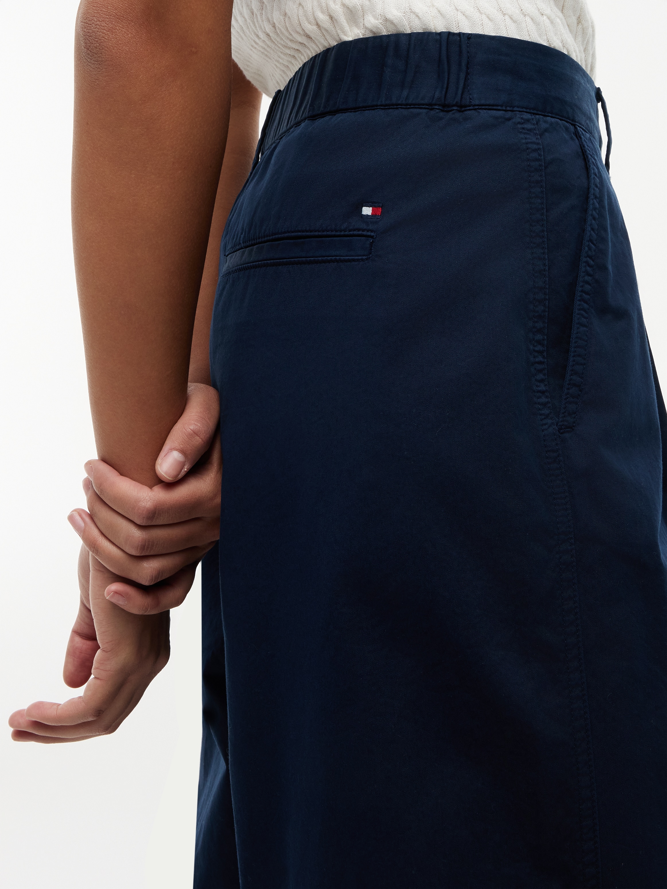 Tommy Hilfiger Chinohose »COTTON BARREL CHINO«  Baumwolle, Barrel Fit
