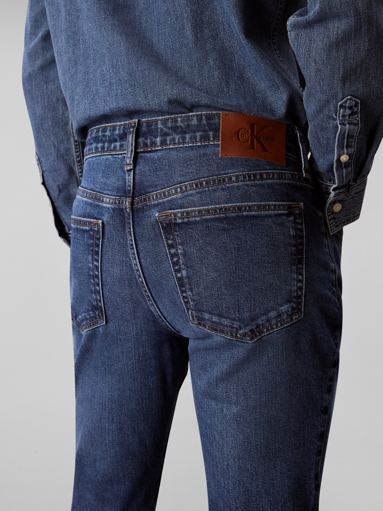 Calvin Klein Jeans Slim-fit-Jeans Slim fit mit Taschen günstig online kaufen