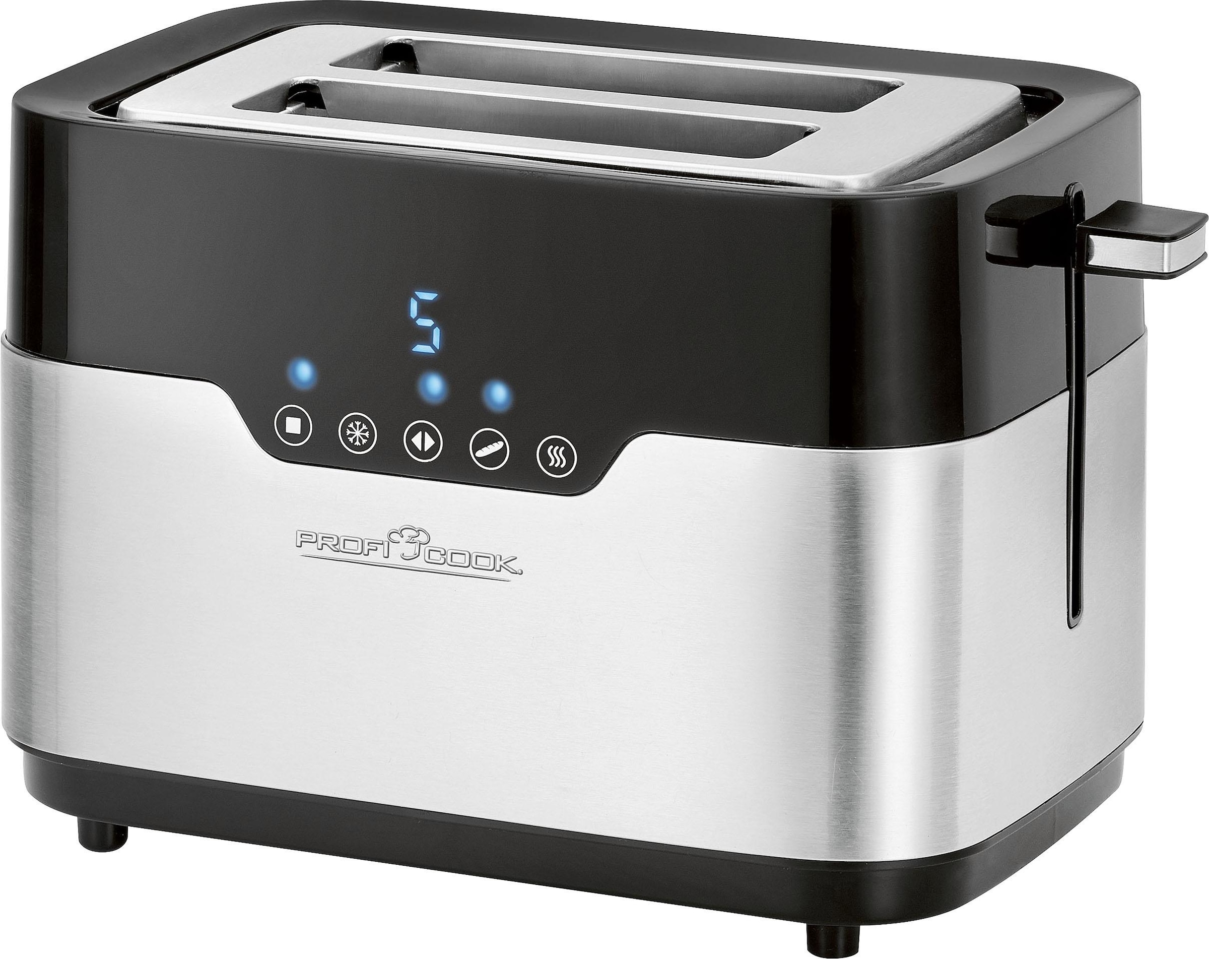 Toaster »PC-TA 1170«, 2 kurze Schlitze, für 2 Scheiben, 920 W