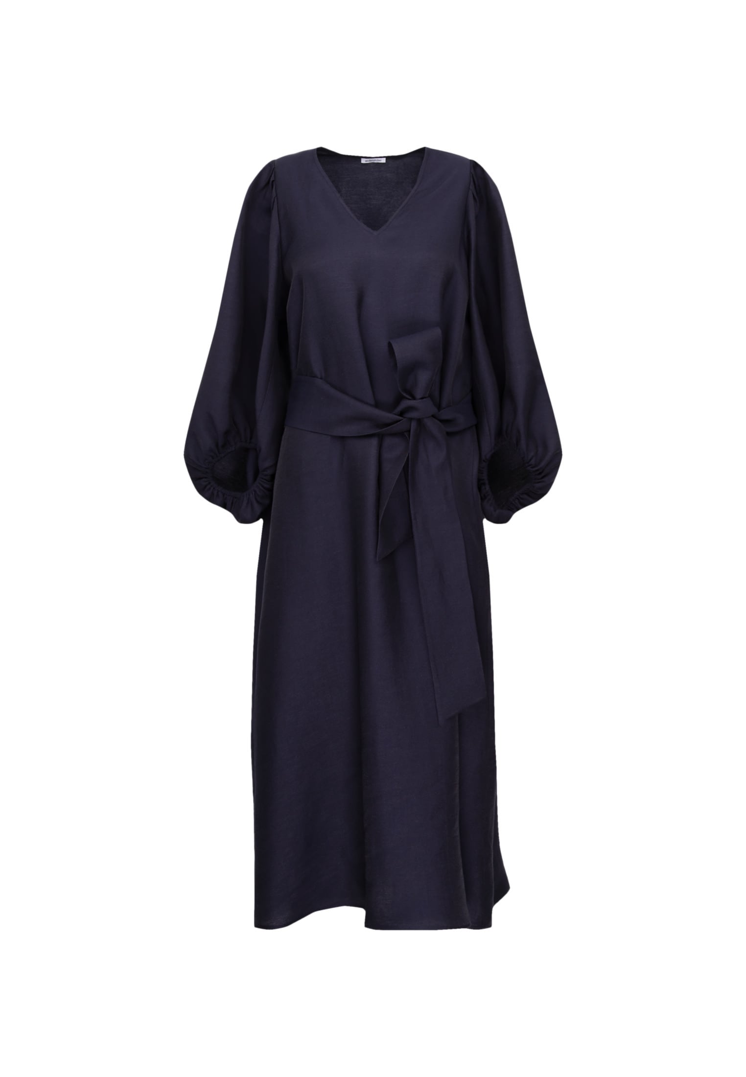 seidensticker Sommerkleid »Schwarze Rose«, 3/4-Arm V-Neck Uni