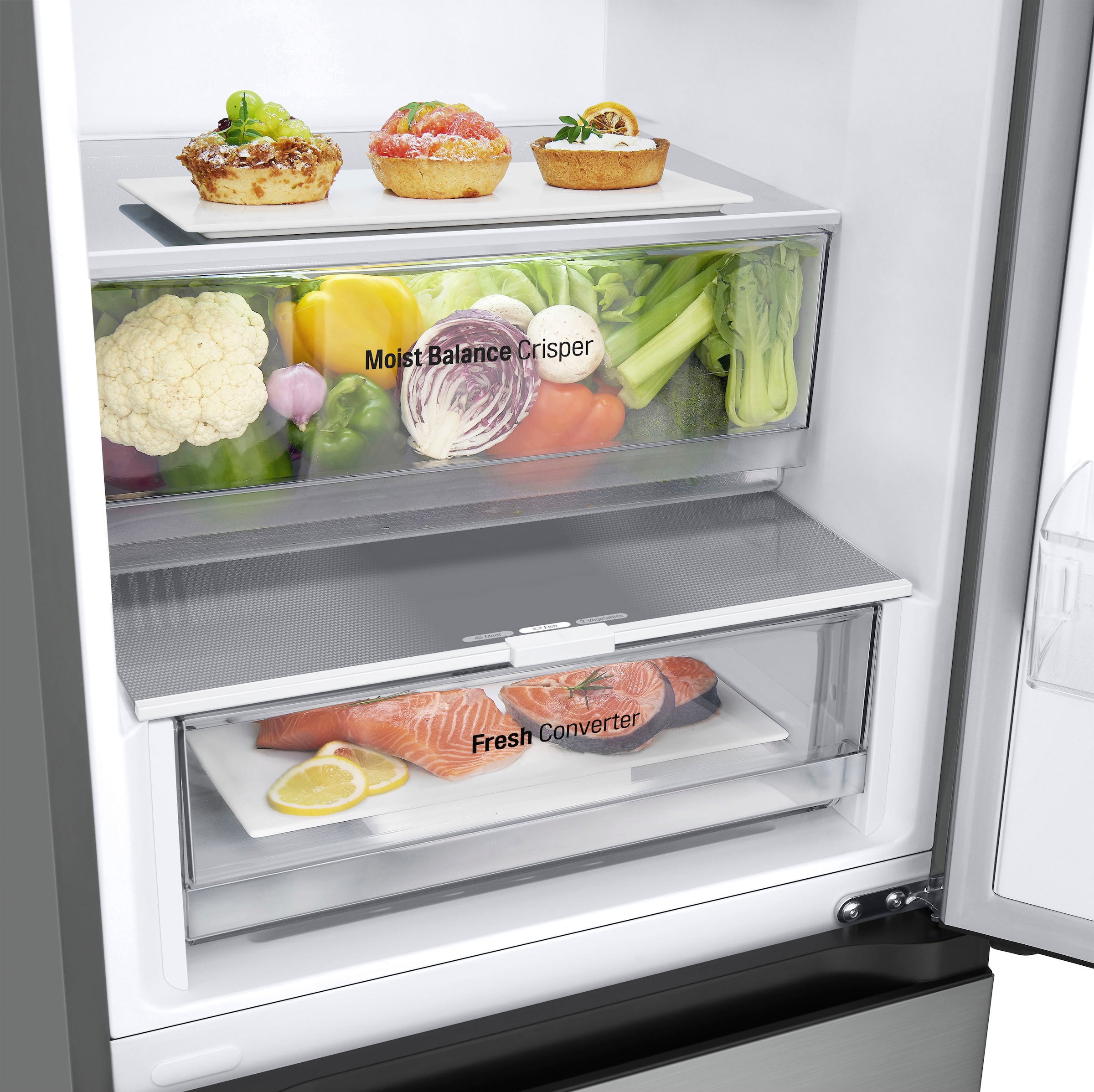 LG Kühl-/Gefrierkombination Serie 3 »GBV3100CPY«