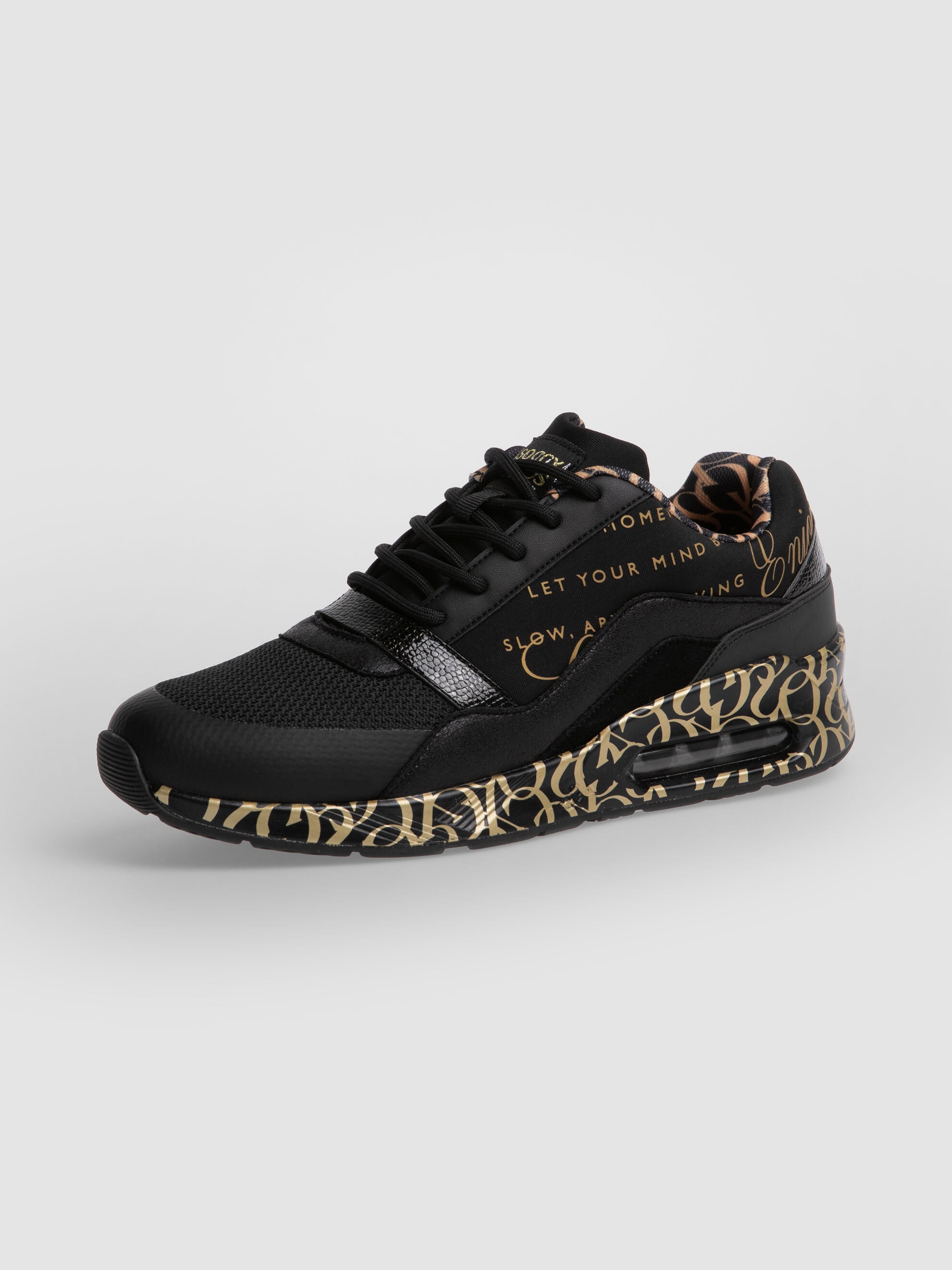 SOCCX Sneaker  mit Glitter-Elementen