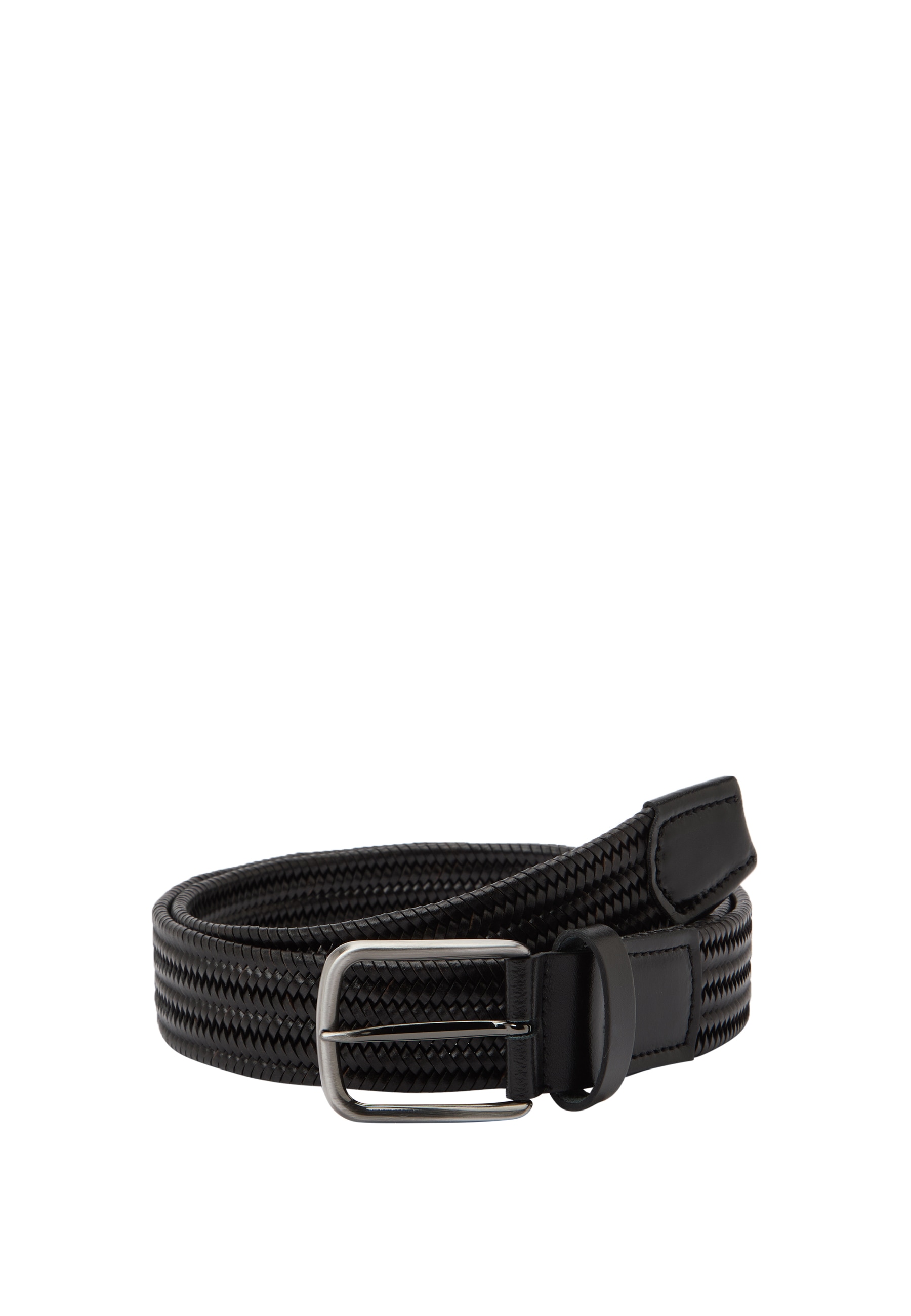Ledergürtel LLOYD MEN’S BELTS "Lloyd Belts Herrengürtel 0258", Herren, Gr. 105, schwarz, Leder, Gürtel Ledergürtel 2