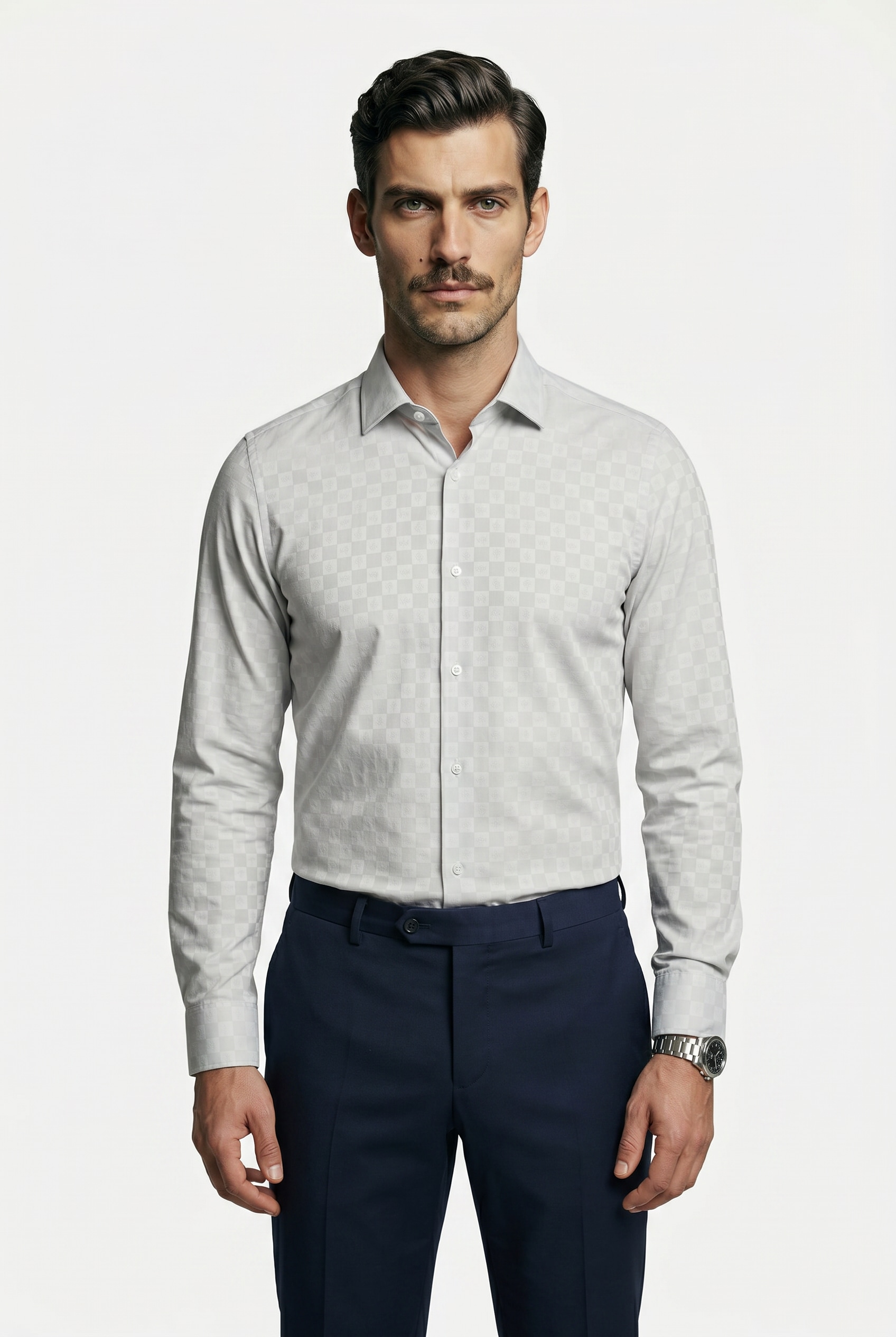 JOOP Langarmhemd "Pierce" Regular fit mit klassischem Hemdkragen