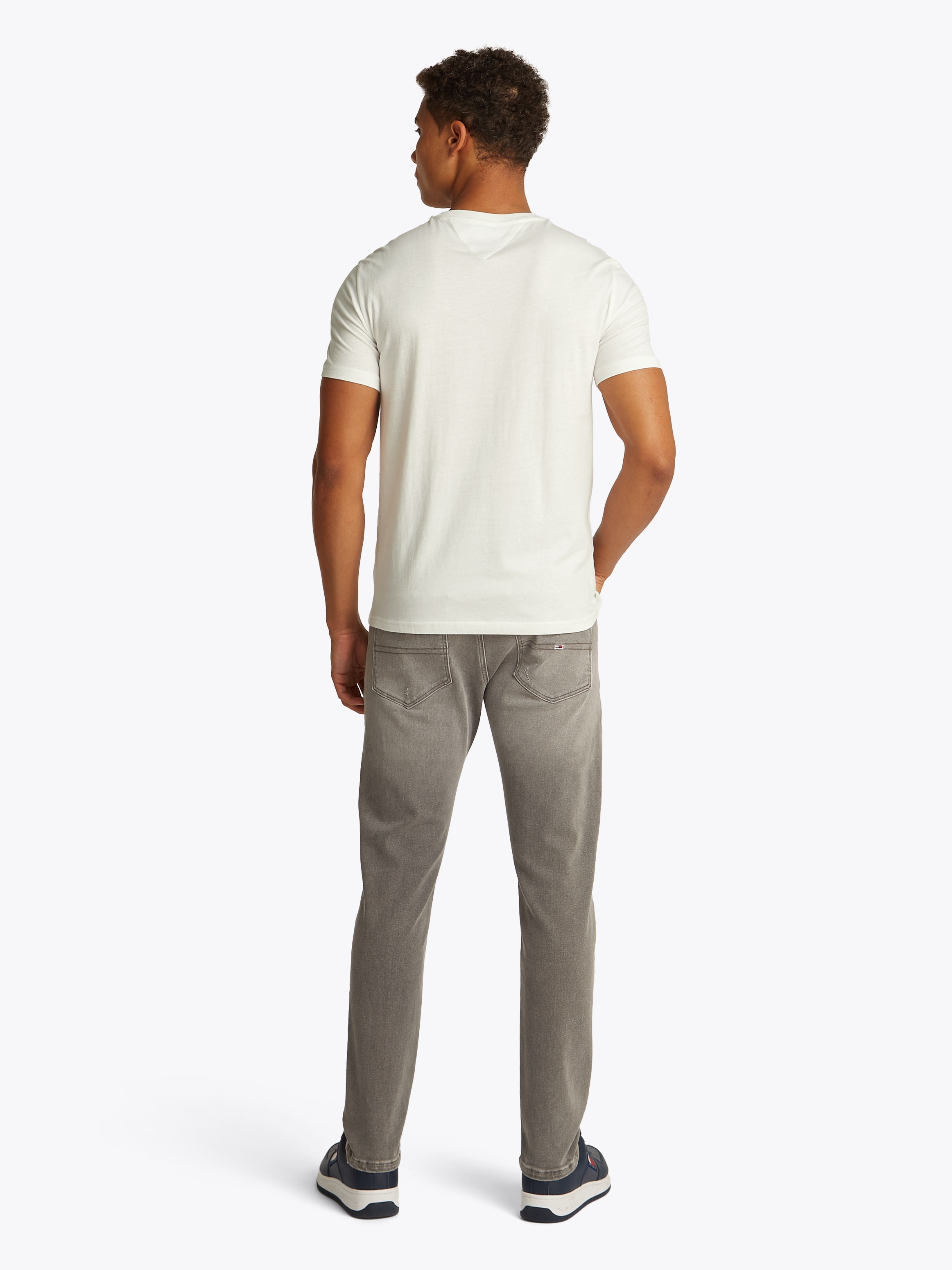 Tommy Jeans T-Shirt »TJM XSLIM 3 PACK TEE«, Mit Rundhalsausschnitt