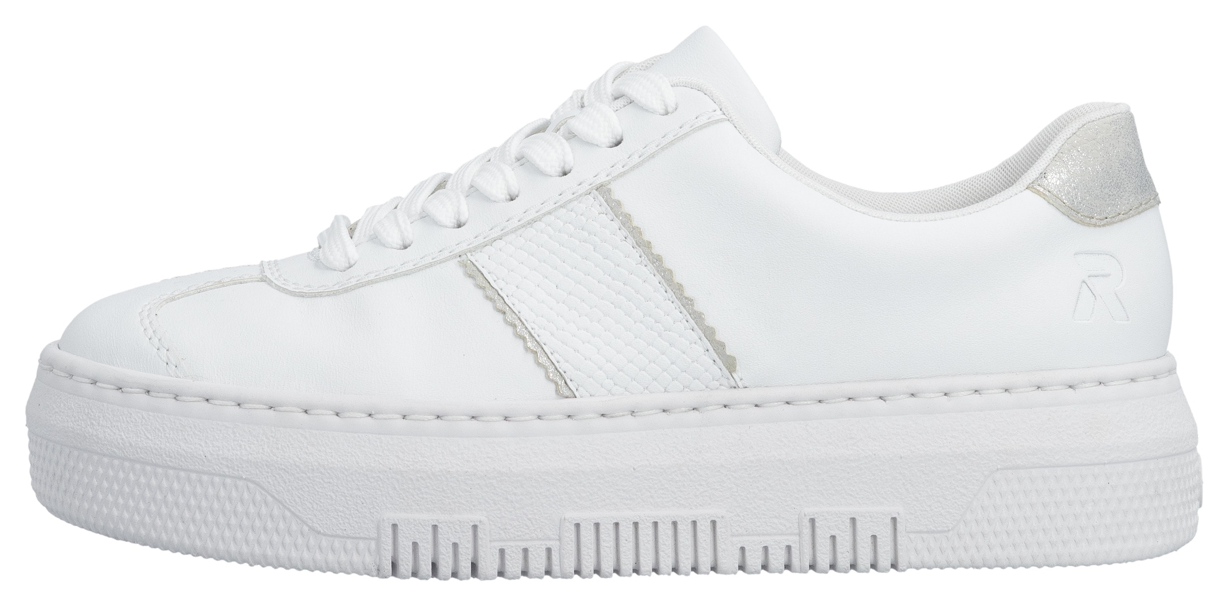Rieker Plateausneaker, Schnürschuh, Halbschuh, Freizeitschuh mit gepolstert günstig online kaufen