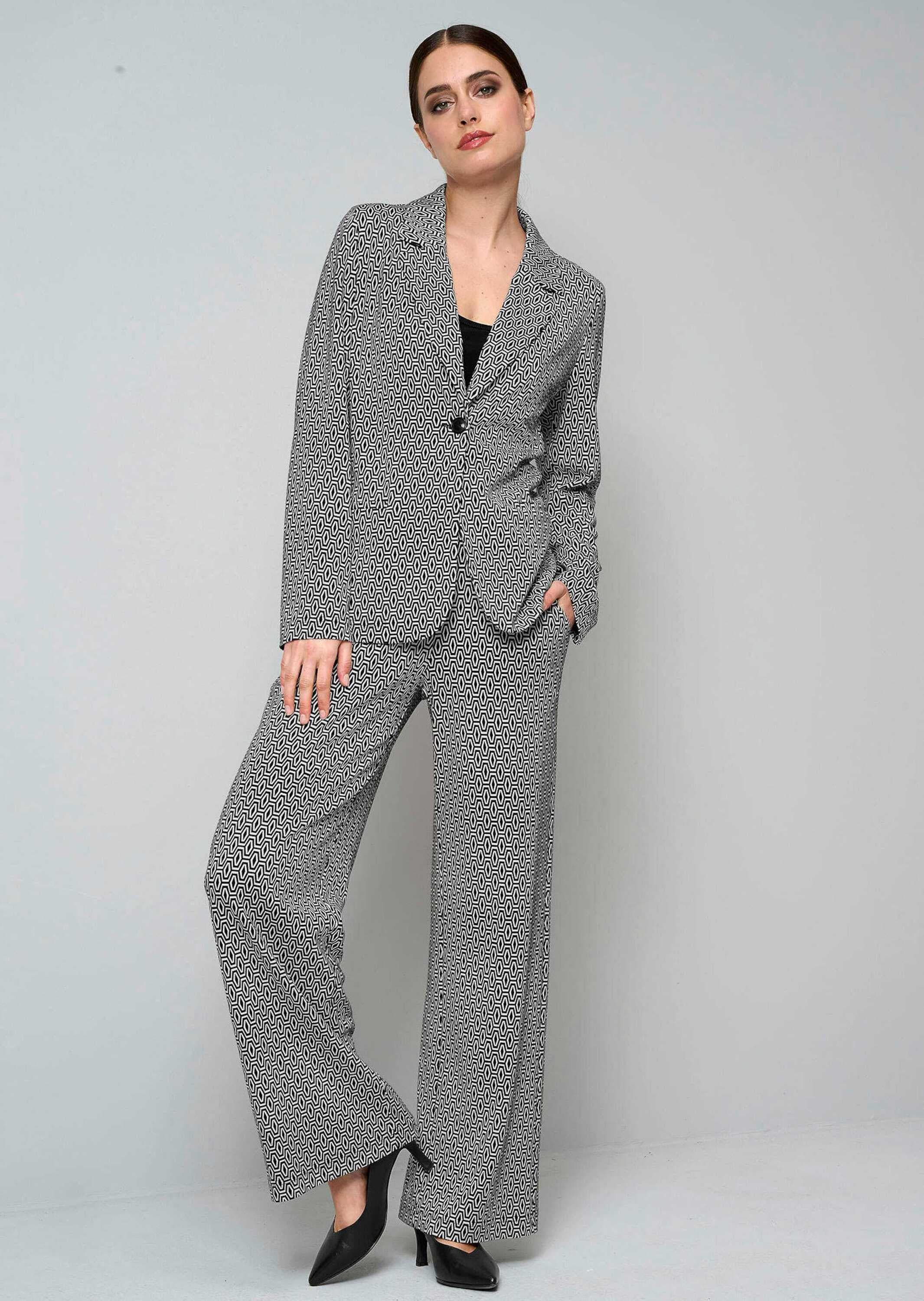 Alba Moda Jackenblazer »Blazer Blazer mit grafischem Print«
