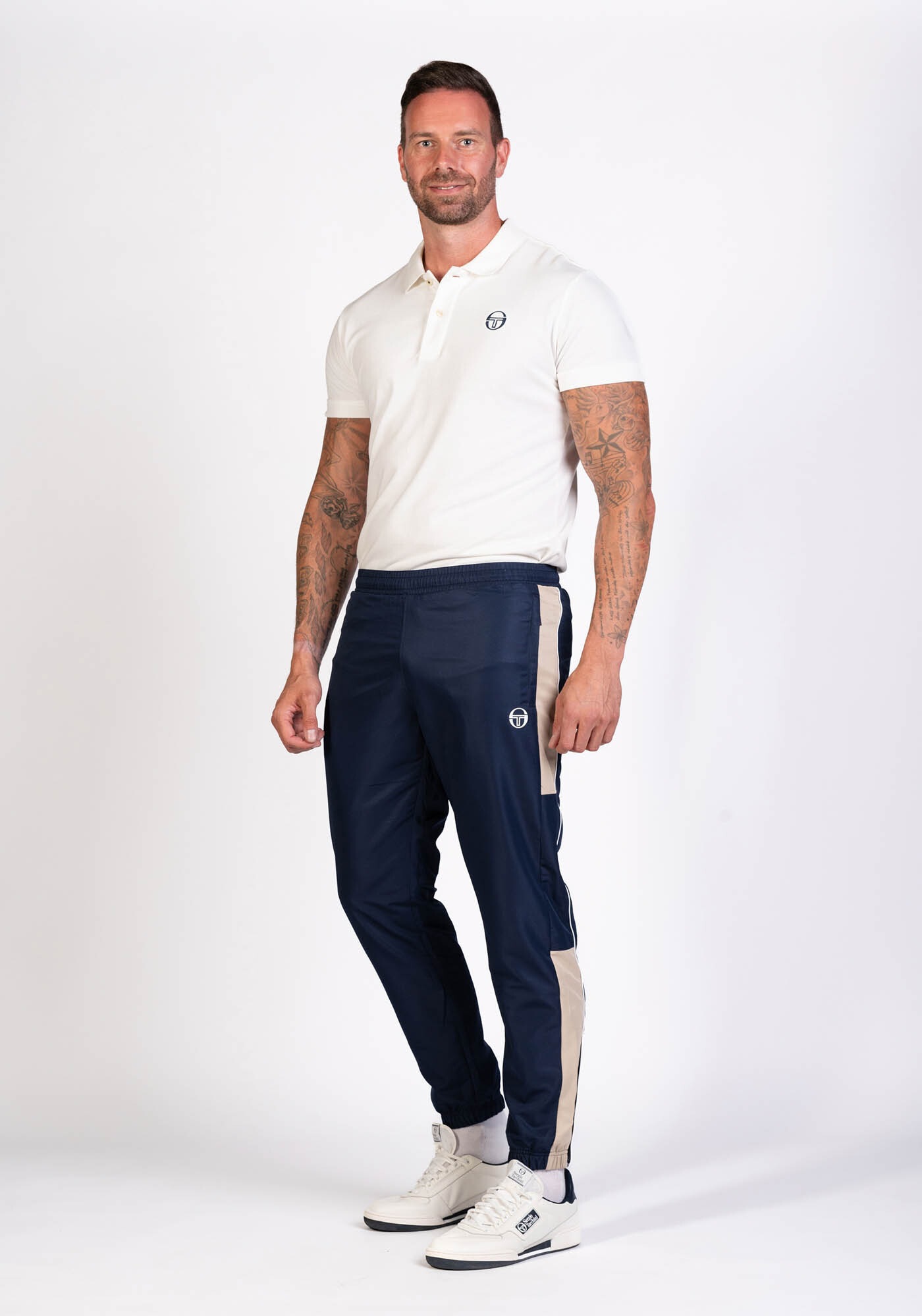 Sergio Tacchini Jogginghose »ABITA PANTS Herren«, Trainingshose Herren, Jogginghose, Retro, Sporthose, Streetwear, Sale
