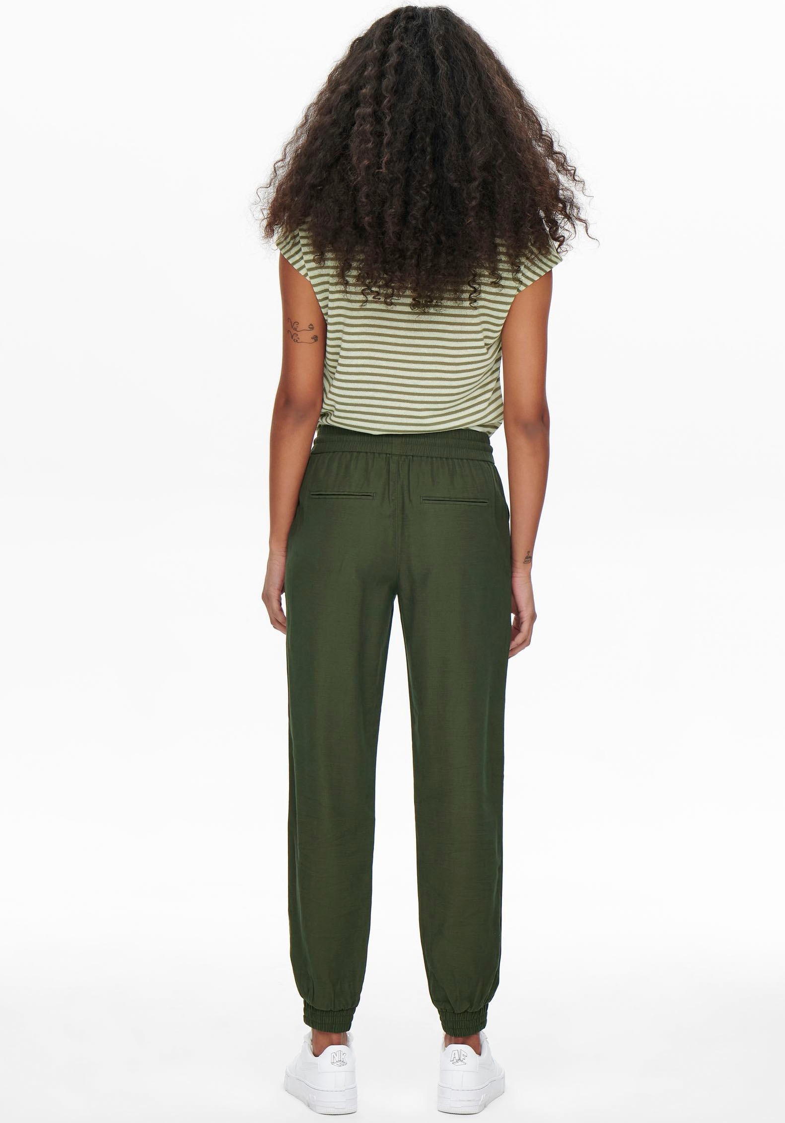 ONLY Jogger Pants "ONLKELDA-EMERY MW PULL-UP PANTS" günstig online kaufen
