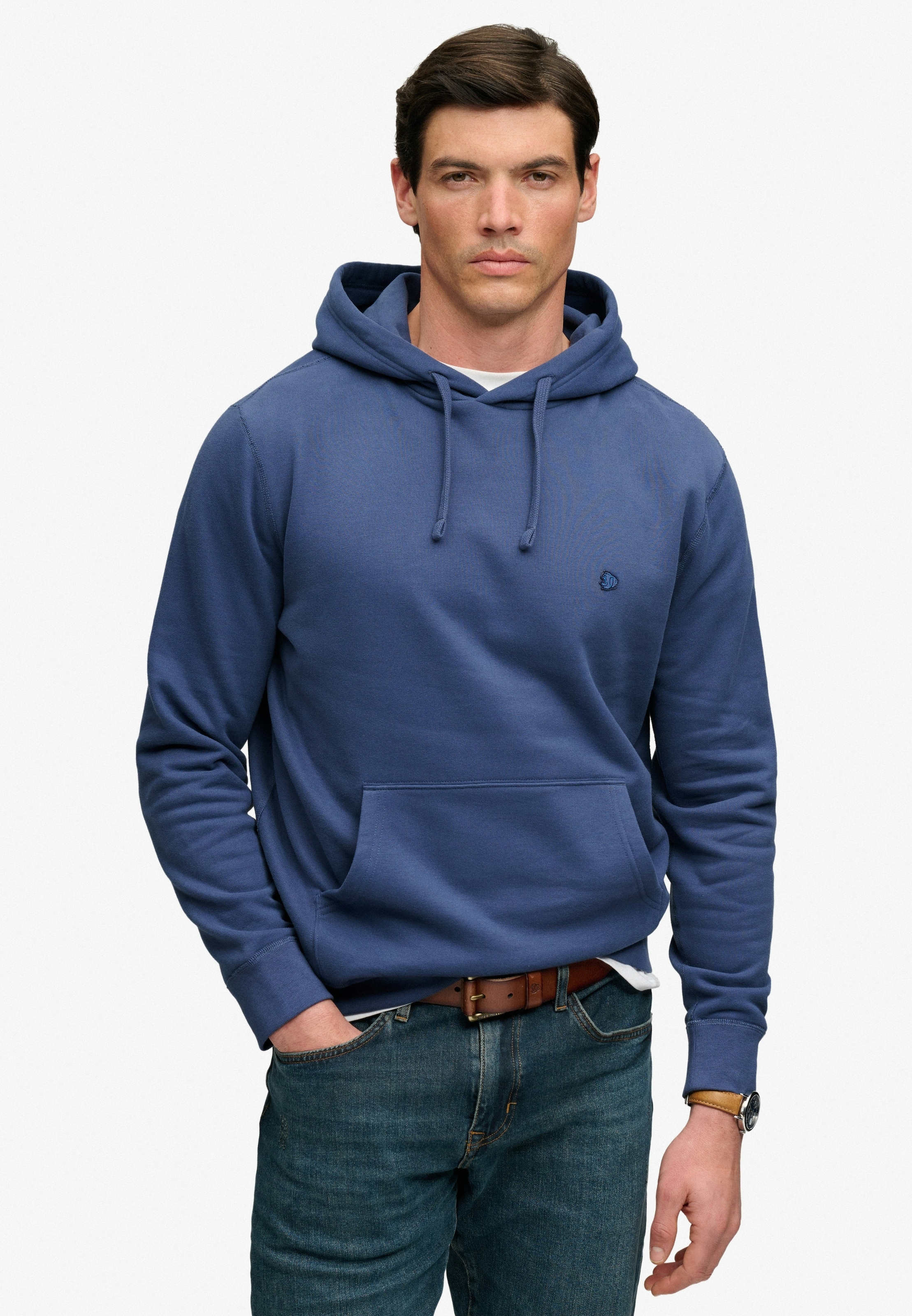 Superdry Kapuzensweatshirt "Essential Sdco Logo Hood", Baumwollmischung, Regular Fit