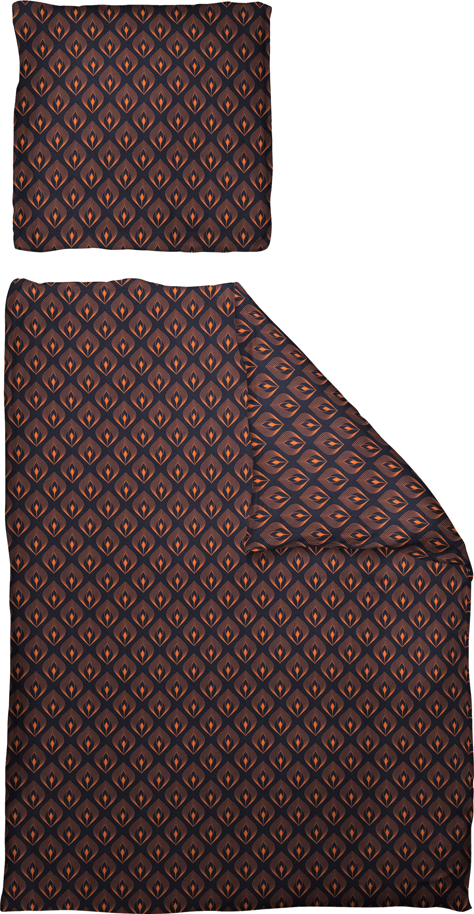 Adam Bettwäsche "Feathers" 2 Stk. tlg. aus 100 % Bio-Baumwolle, 2 teilig - günstig online kaufen