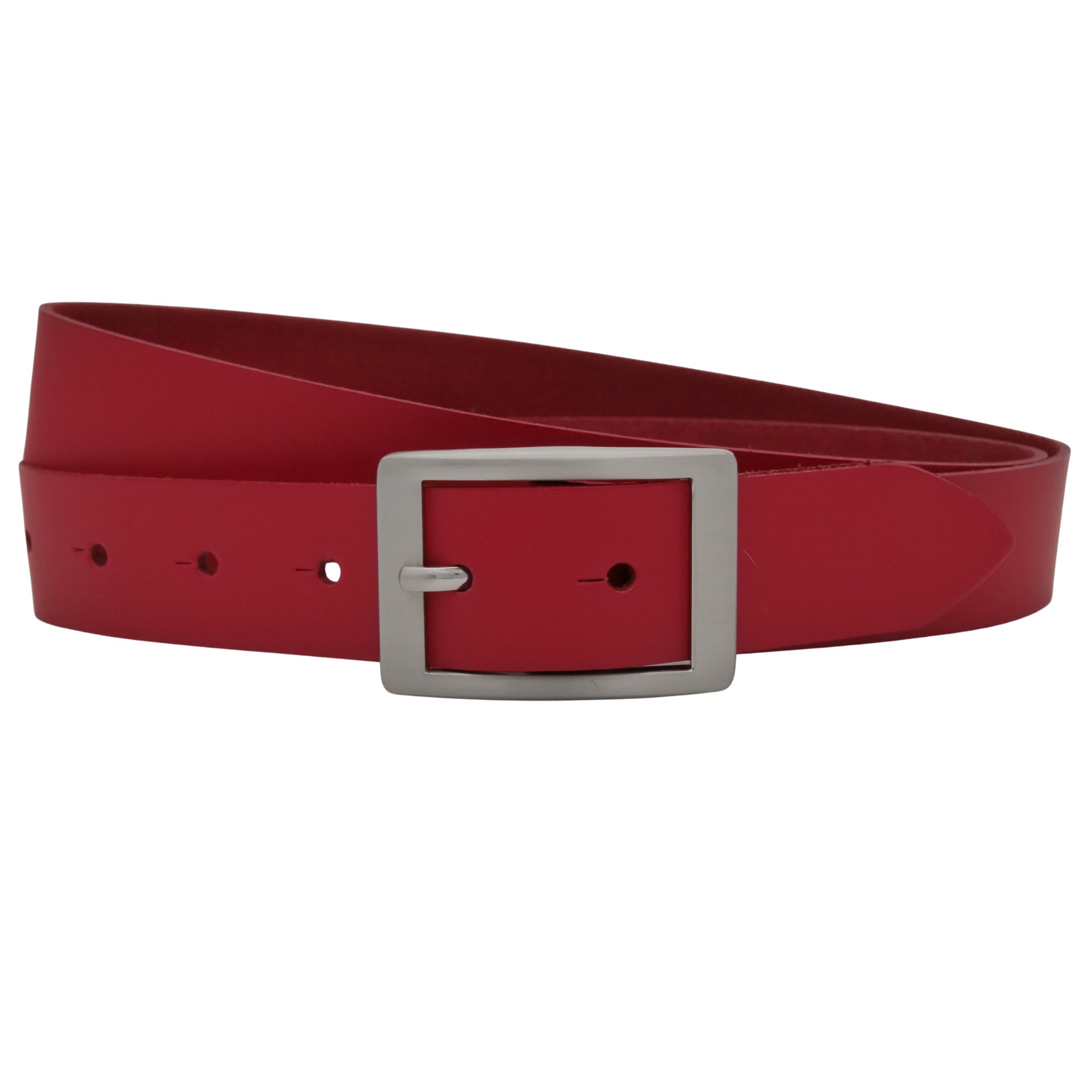 AnnaMatoni "AnnaMatoni Damen Basic Ledergürtel 3cm echt Leder Made in"