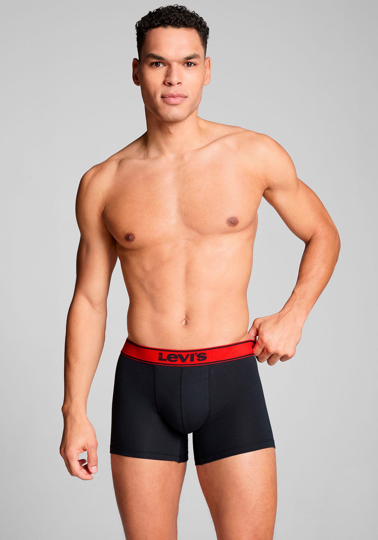 Levi's® Boxer, (3er-Pack), mit Logobund