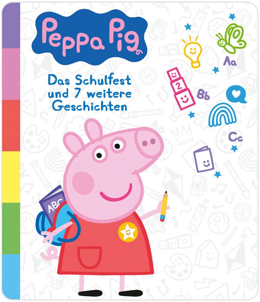 tonies Hörspielfigur »Peppa Pig - Das Schulfest und 7 weitere Geschichten«