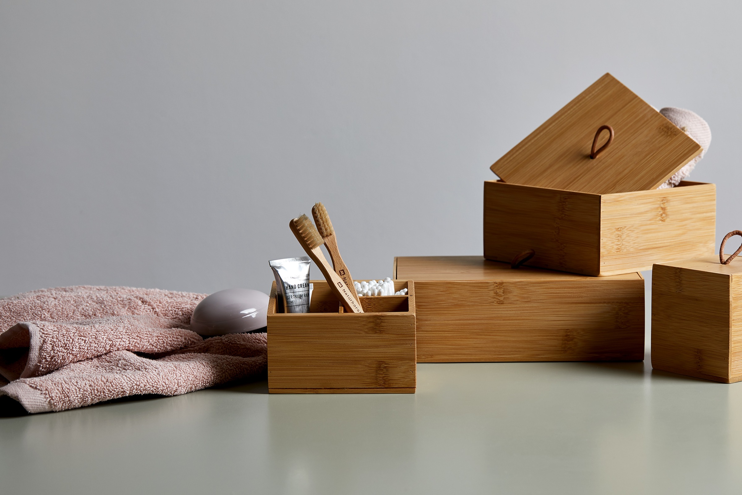 WENKO Aufbewahrungsbox "Terra" mit Deckel und praktischer Schlaufe günstig online kaufen