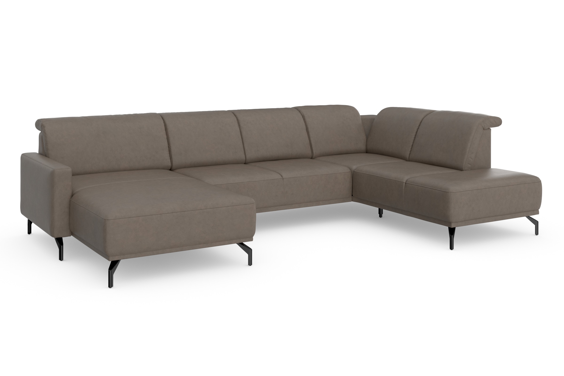 Thumbnail - sit&more Wohnlandschaft "Bailando U-Form" wahlweise mit Kopfteilverstellung und Vorziehsitz, motorisch