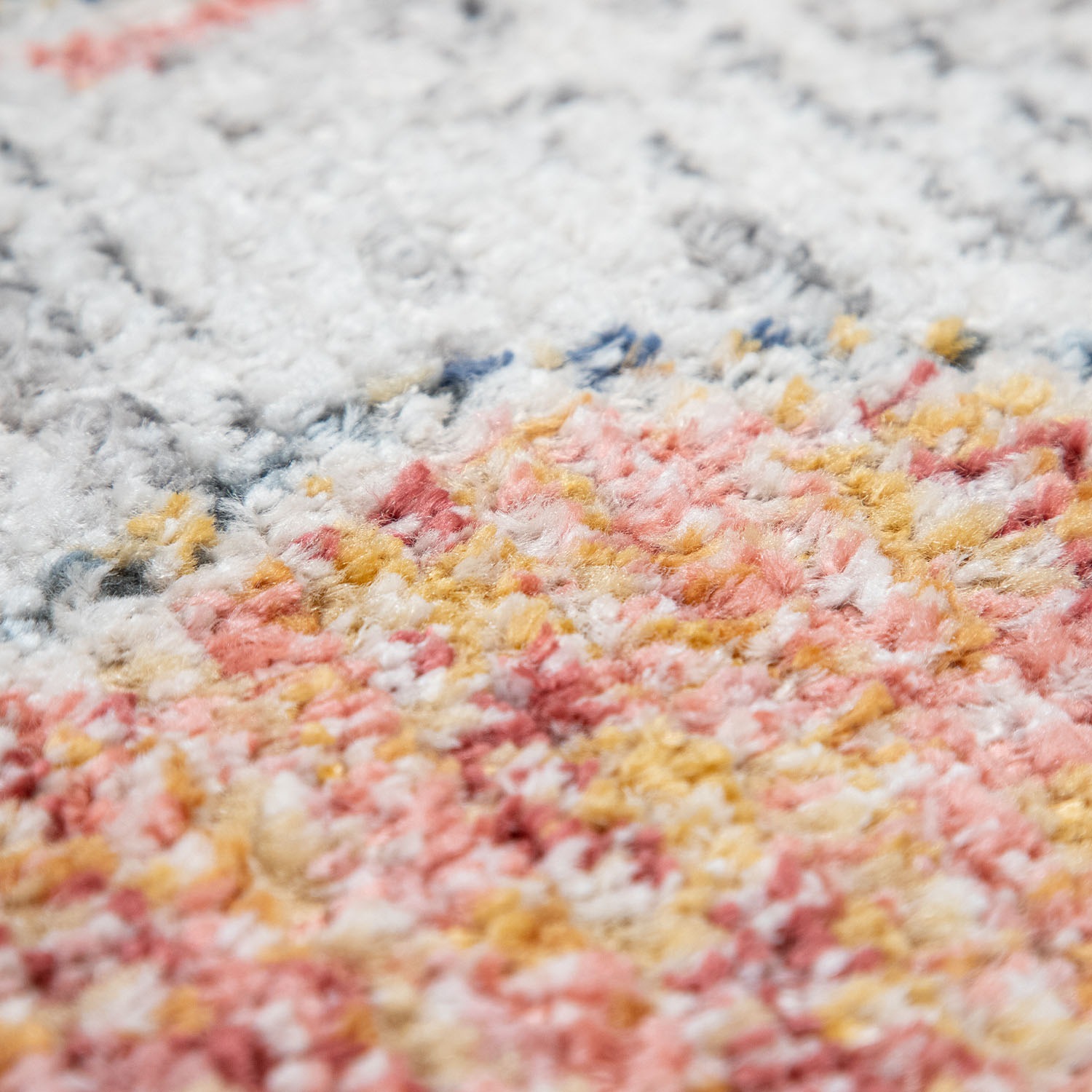 Paco Home Teppich »Kayacik 577«, rechteckig, 12 mm Höhe, Kurzflor, Rauten Muster, ideal im Wohnzimmer & Schlafzimmer
