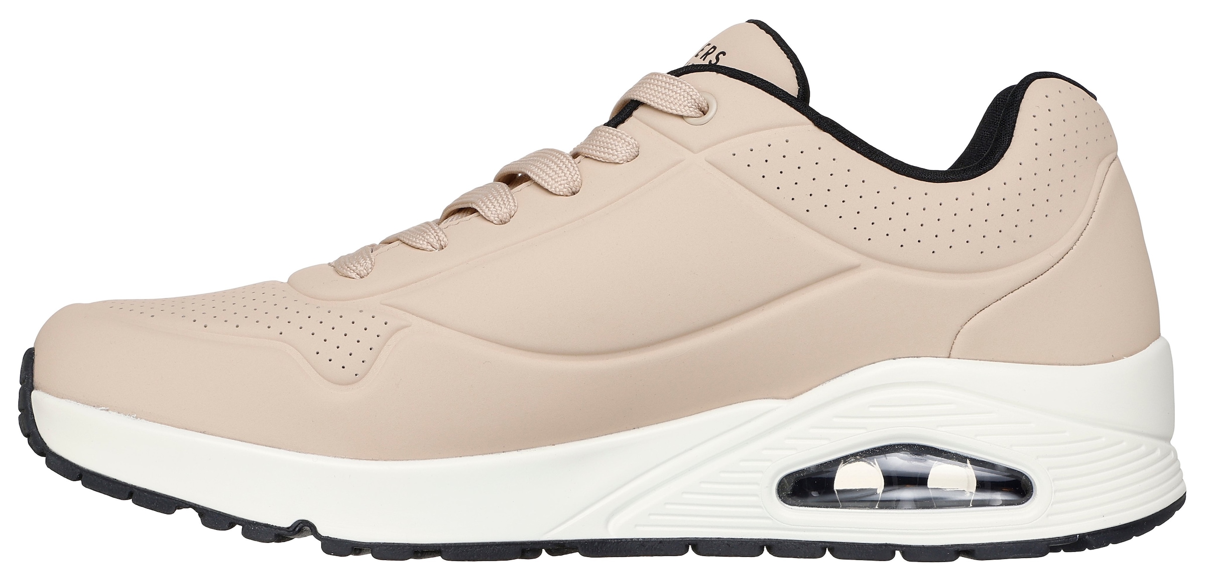 Skechers Sneaker »Uno - Stand on Air«, Freizeitschuh, Halbschuh, Schnürschuh mit Air-Cooled Memory Foam