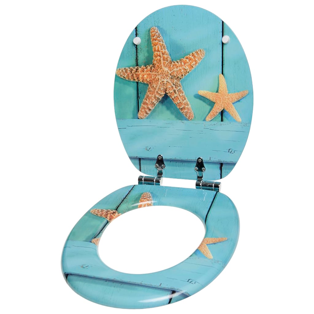 Wohnen Wohnaccessoires Sanilo Badaccessoires-Sets »Starfish«, (Komplett-Set, 3 tlg.), bestehend aus WC-Sitz, Badteppich und Wasc Wohnen Wohnaccessoires Sanilo Badaccessoires-Sets »Starfish«, (Komplett-Set, 3 tlg.), bestehend aus WC-Sitz, Badteppich und Wasc
