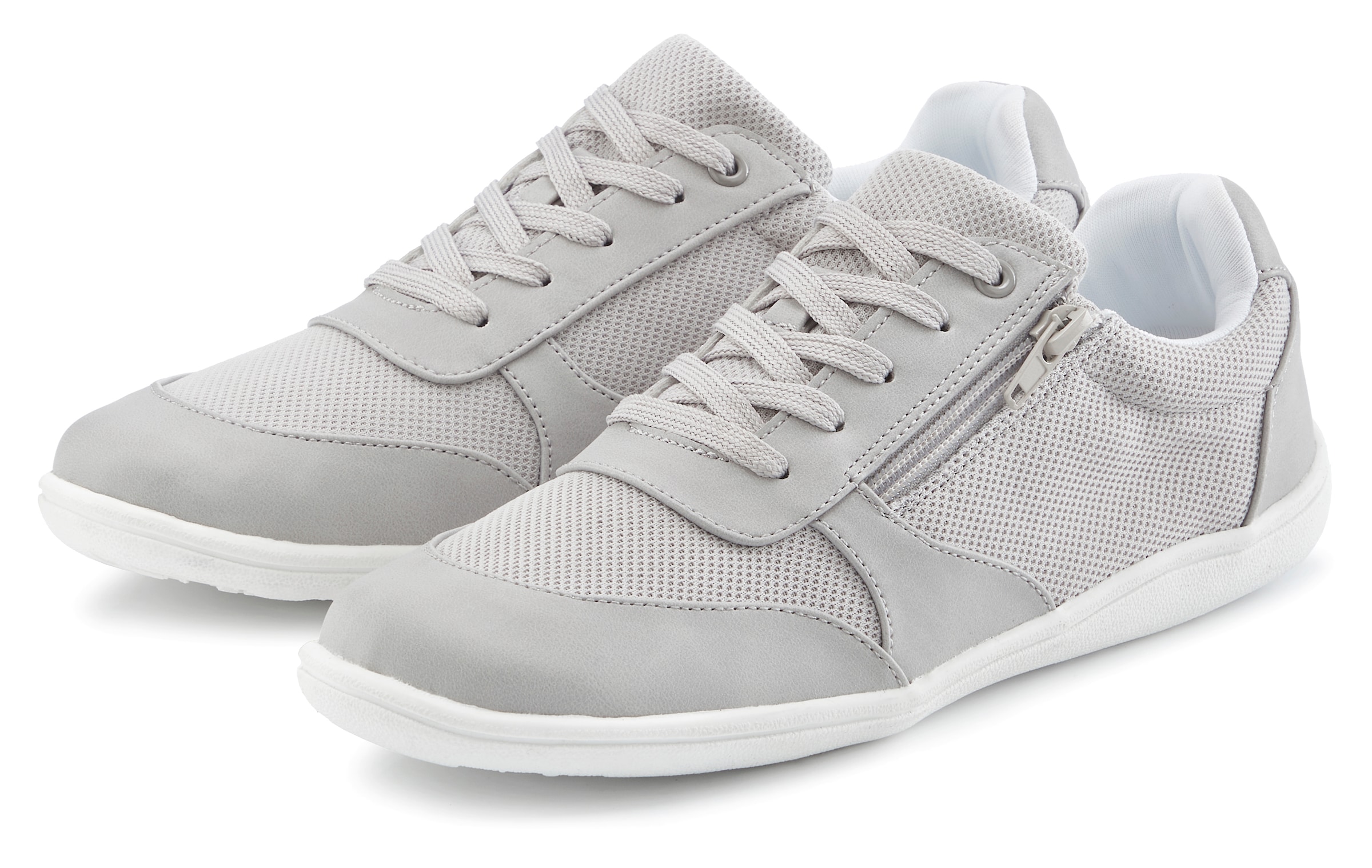 Vivance Sneaker "Schnürhalbschuh, Freizeitschuh,", mit Reißverschluss, ultr günstig online kaufen