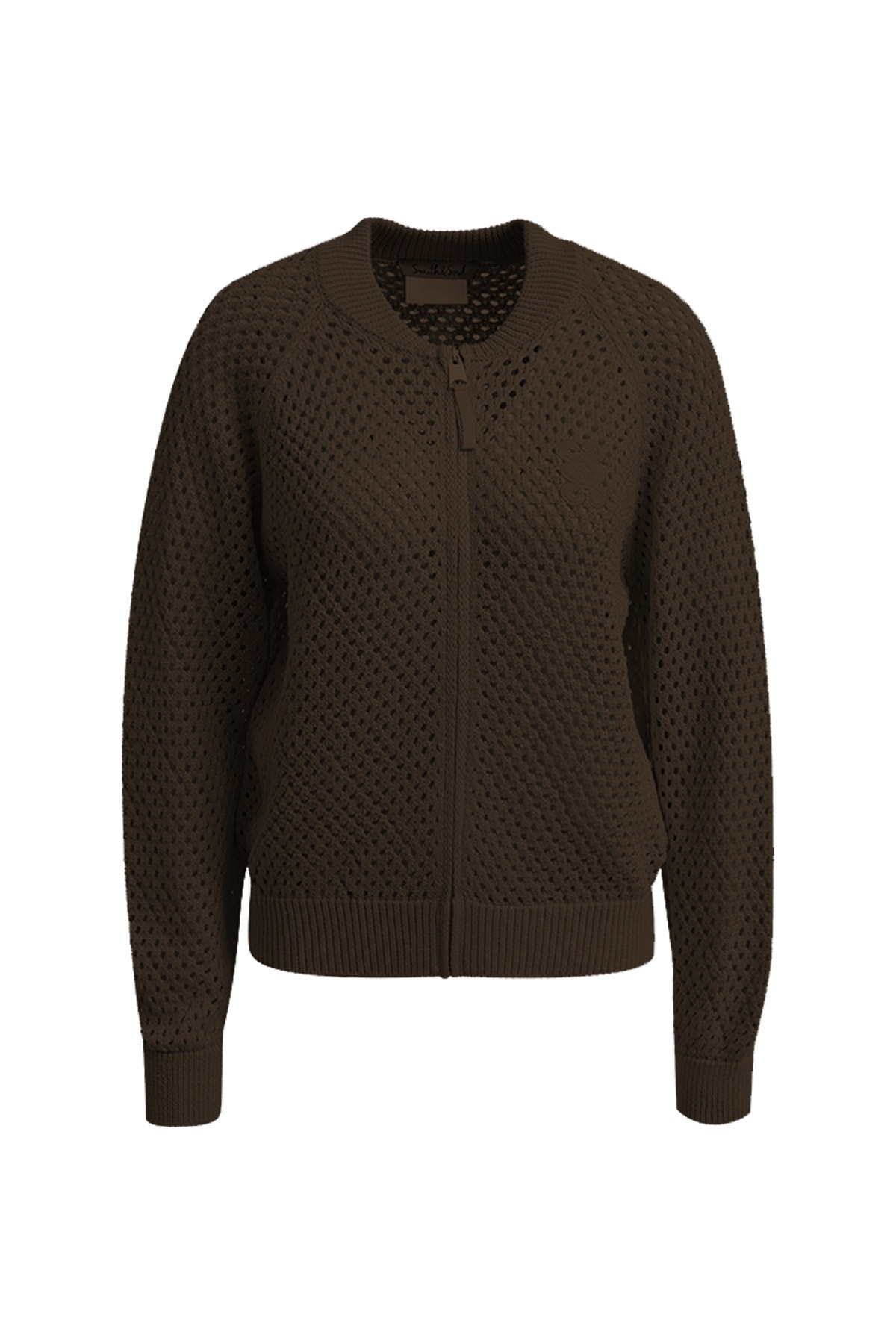Smith & Soul Strickjacke mit Lochmuster