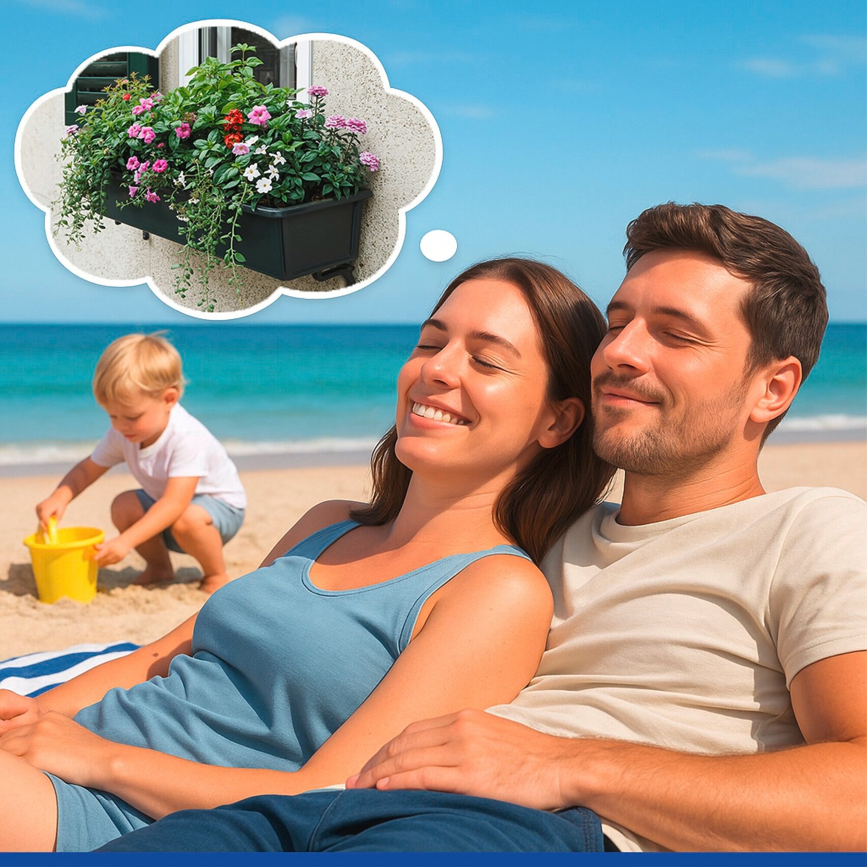 Maximex Bewässerungssystem »2 Wasserspeichermatten, 60x12 cm« (Set, 2 tlg.)  für automatische Pflanzenbewässerung, 5-Lagen-Technologie