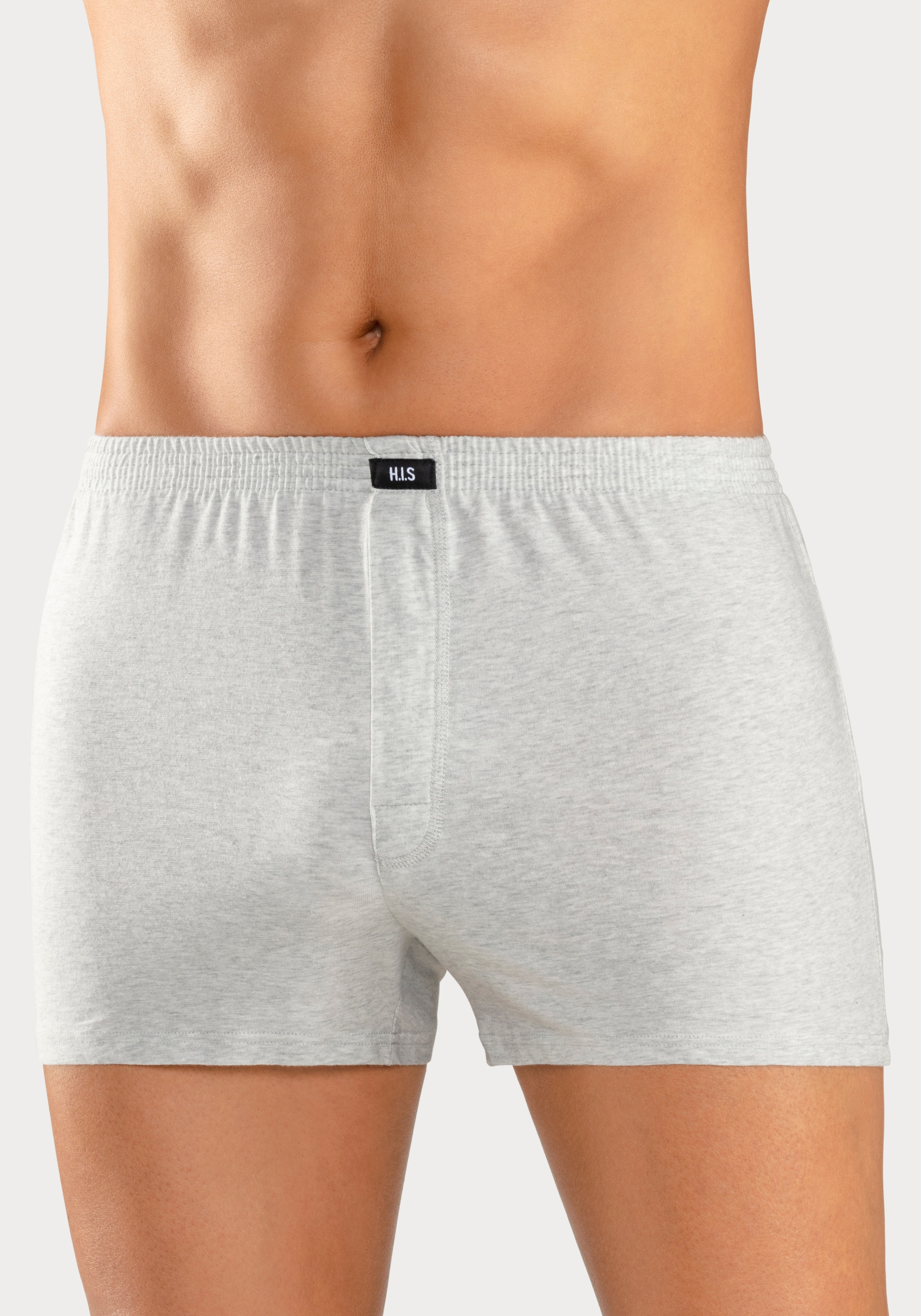 H.I.S Weiter Boxer Packung, 2 Stk. tlg., aus weicher Single Jersey Ware günstig online kaufen