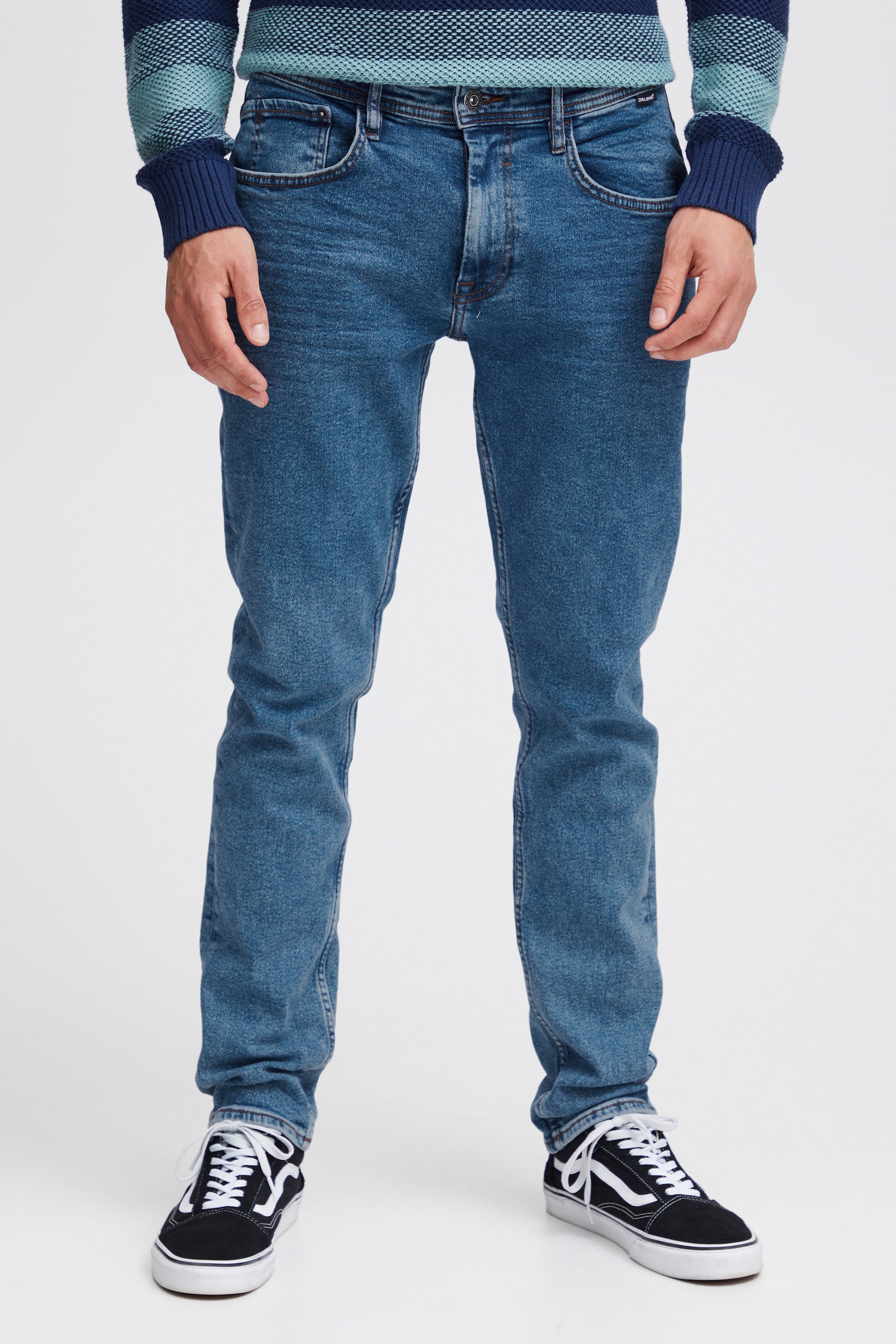 Blend Regular-fit-Jeans "Twister fit - NOOS" aus Baumwollmischung, mit Baumwolle und Elasthan, pflegeleicht