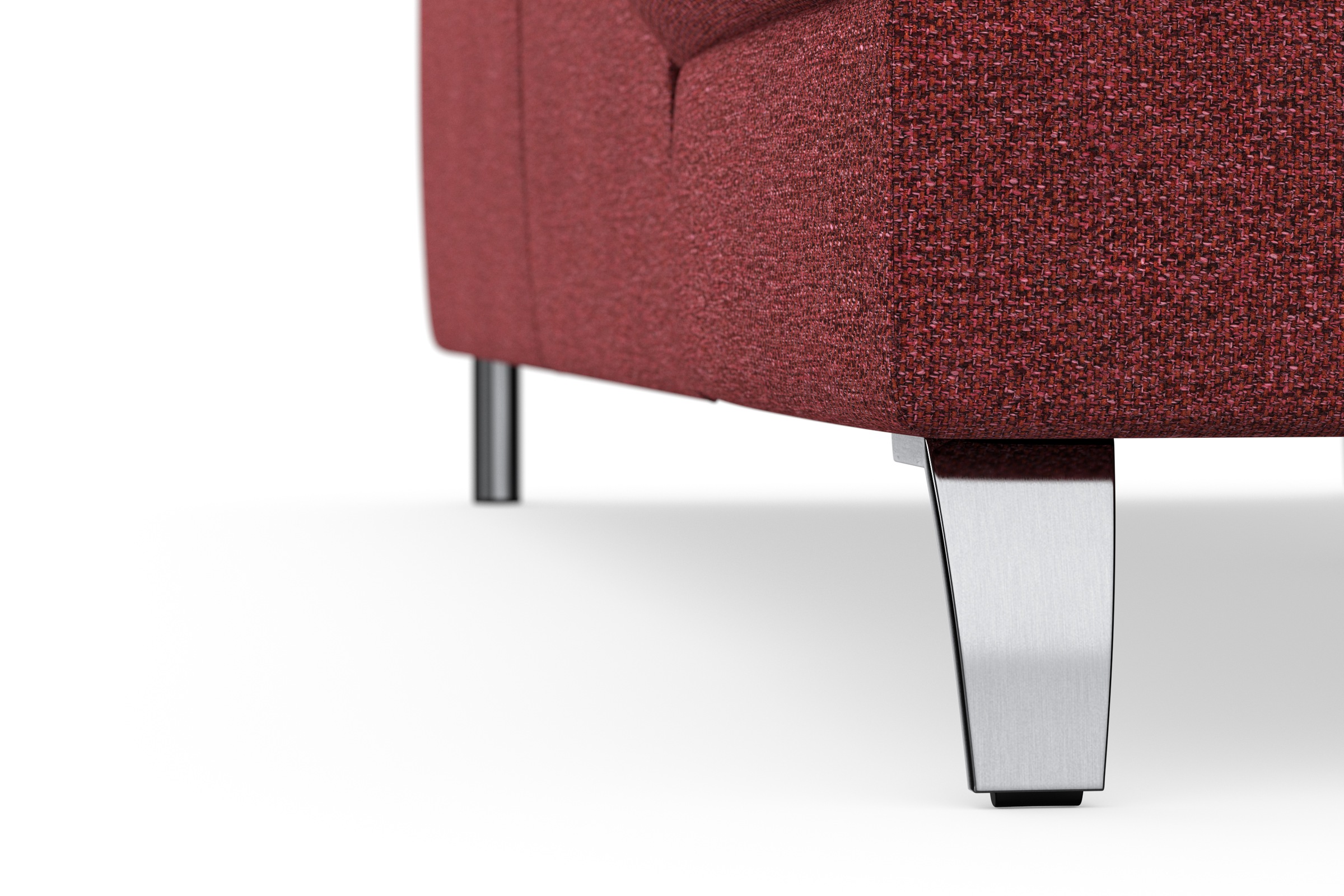 sit&more Ecksofa »Grenoble L-Form mit Federkern«, wahlweise mit Bettfunktion, Bettkasten, Arm- und Kopfteilverstellung