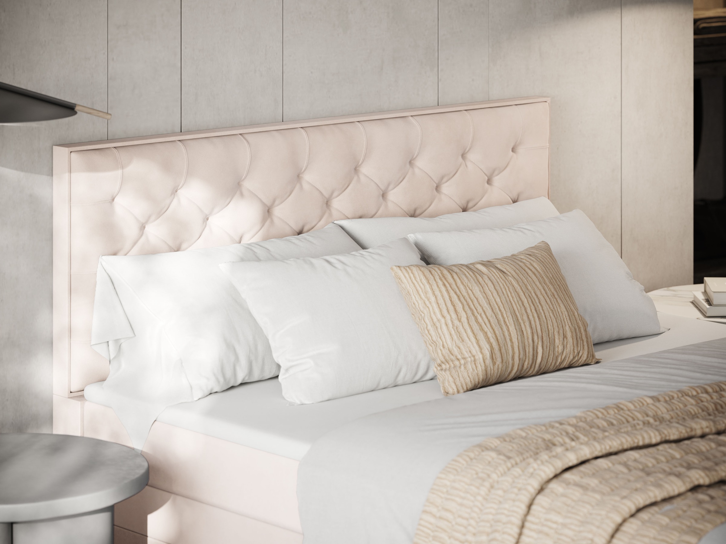 FORTE Boxspringbett »Lanciano Max inkl. zwei Bettkästen und Kaltschaum Topper«, und einer 7-Zonen-Tonnentaschenfederkernmatratze H2/H3