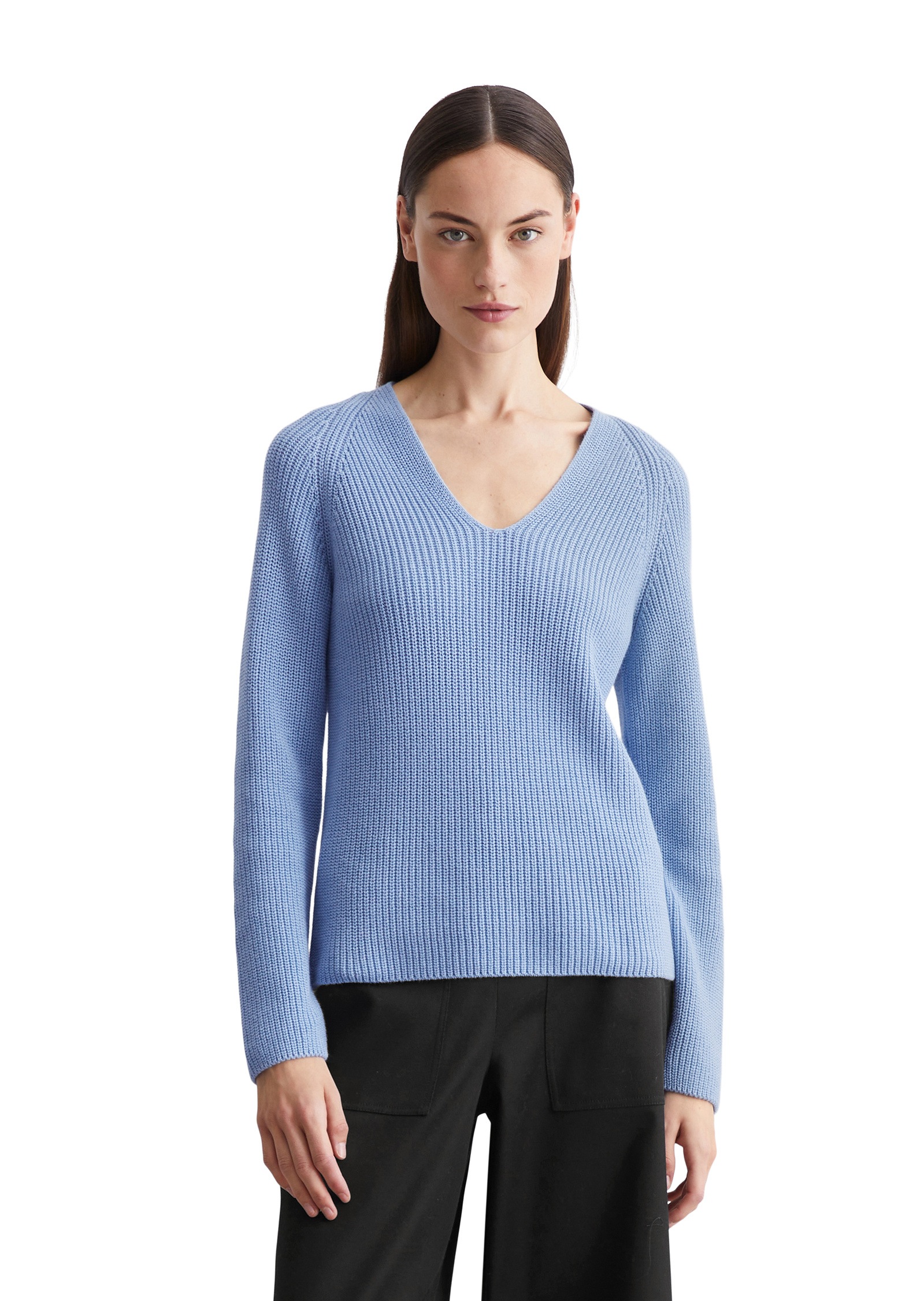 Marc OPolo Strickpullover "aus softem Baumwoll-Garn" günstig online kaufen