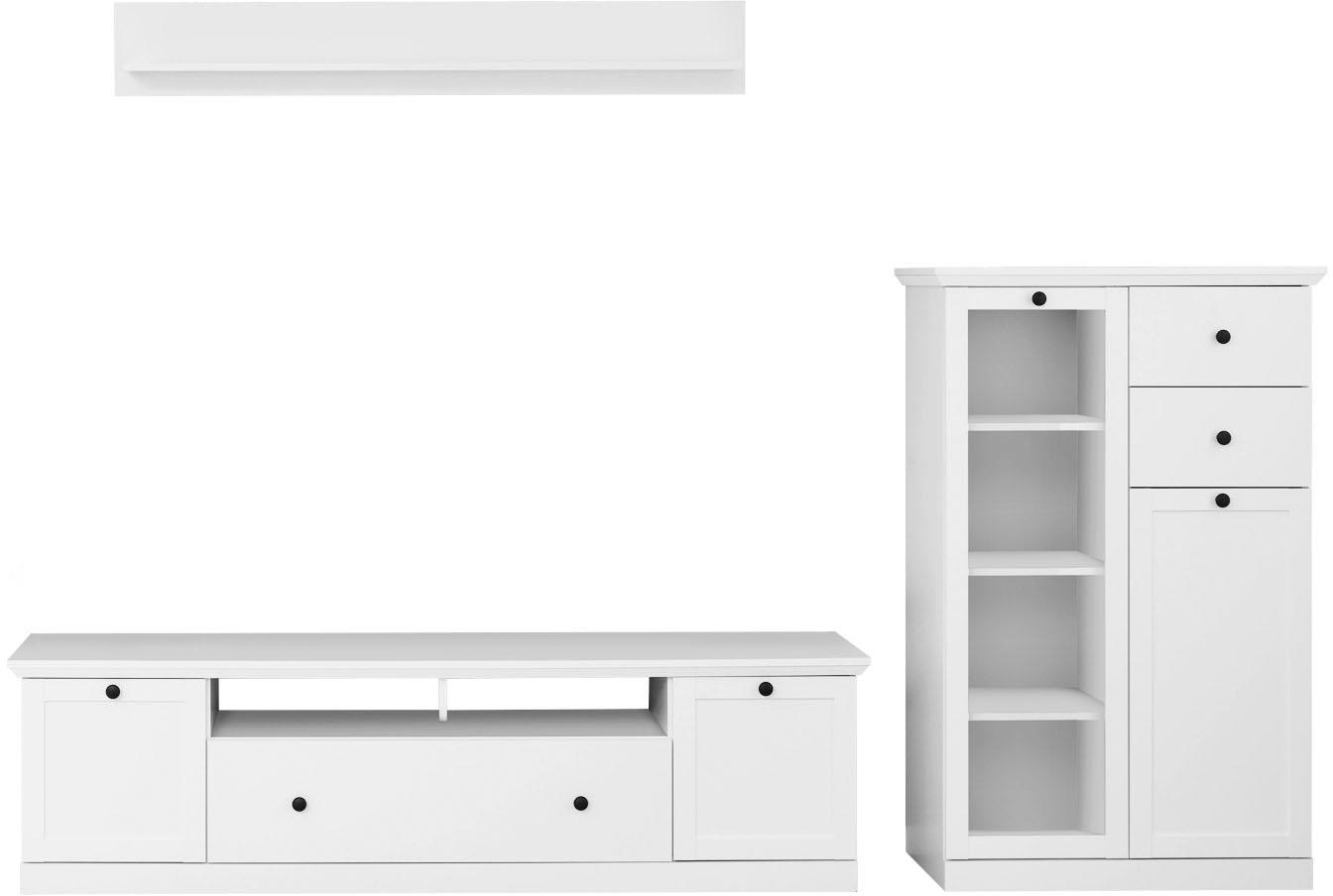 Home affaire Wohnwand "Örebro" Set, 3 Stk. tlg. günstig online kaufen