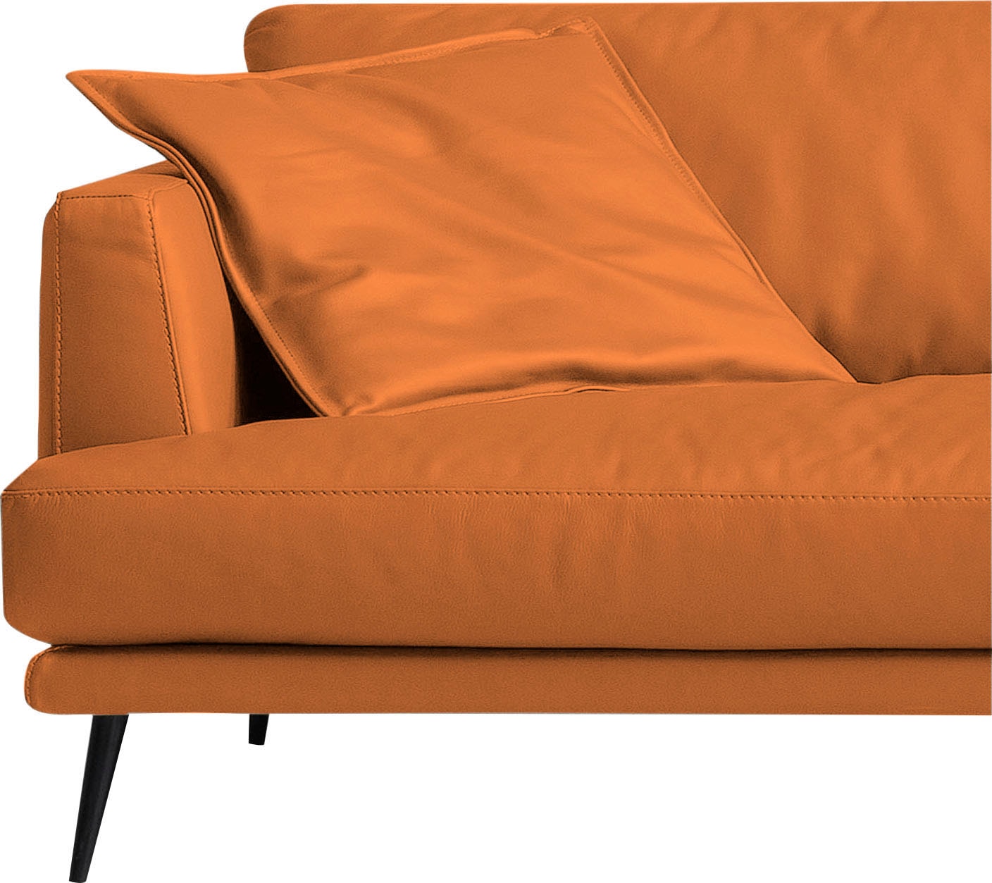 Egoitaliano 2,5-Sitzer »Sophia, Designsofa mit extrakomfortablem Sitzkomfort«, Daunenfederung, inkl. 2 Kissen