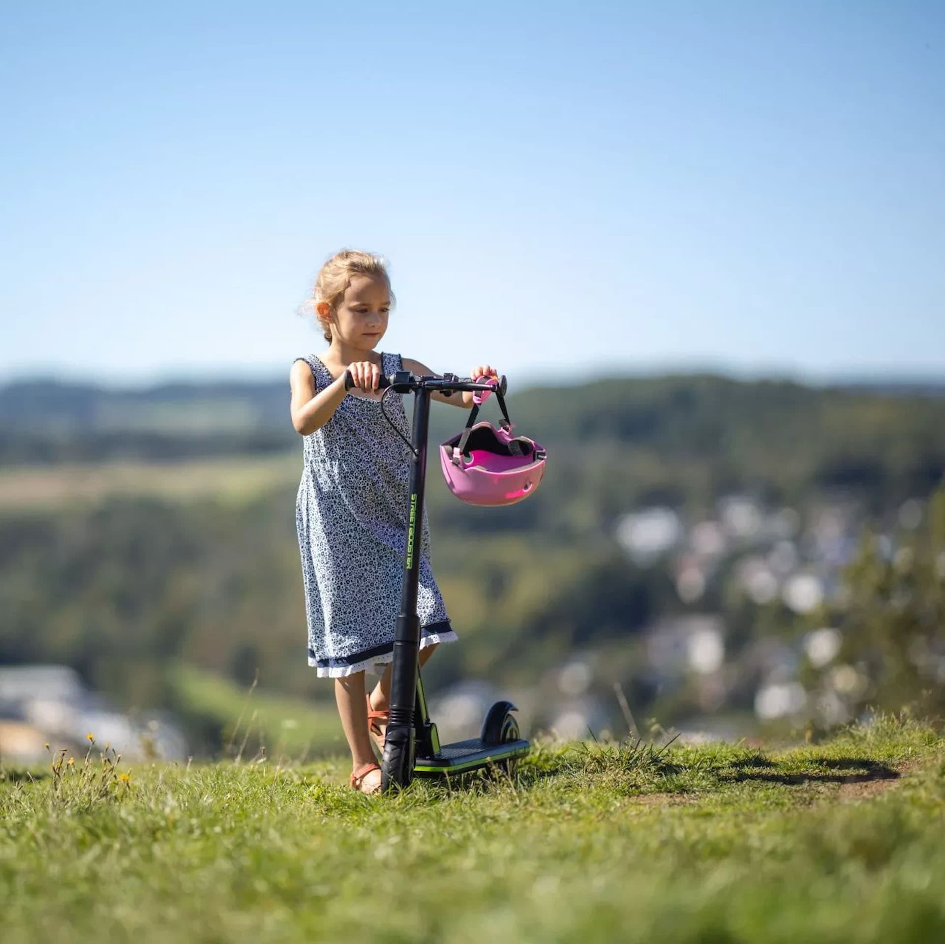 STREETBOOSTER E-Scooter »BOOSti (Kinder E-Scooter)«, ohne Straßenzulassung, bis zu 12 km Reichweite