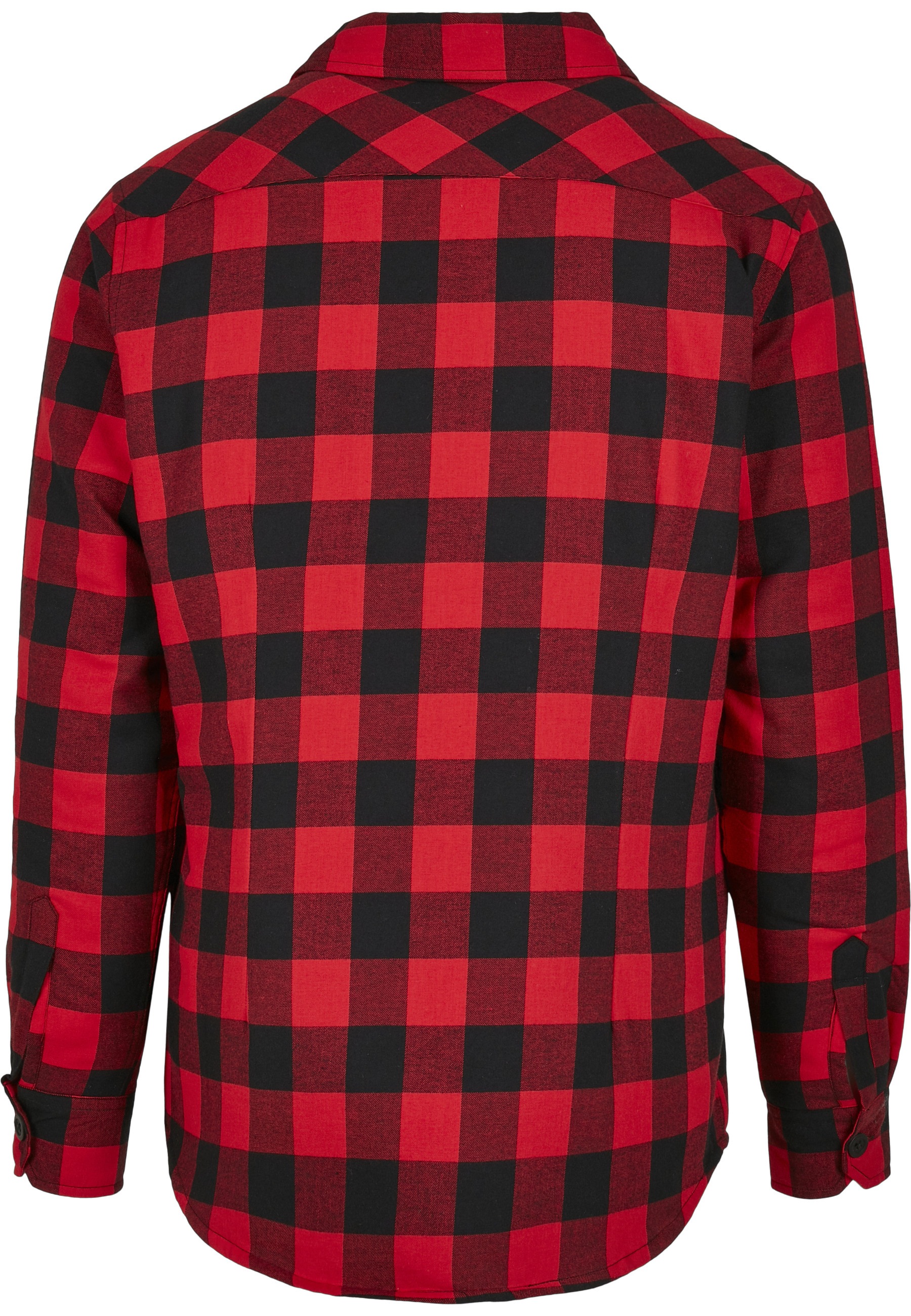URBAN CLASSICS Langarmhemd »Urban Classics Herren Padded Check Flannel Shirt« 1 Stk.