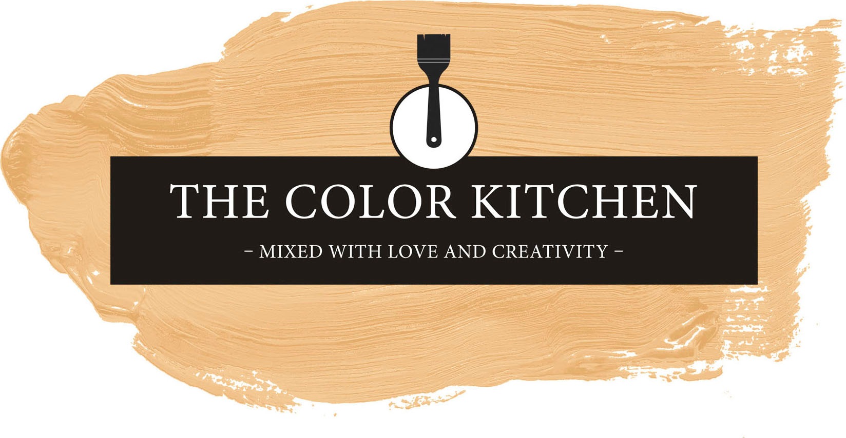 A.S. CRÉATION Wand- und Deckenfarbe "Seidenmatt Innenfarbe THE COLOR KITCHEN", 5 l 5mltck5006 happy honey, Farben, für Wohnzimmer Schlafzimmer Flur