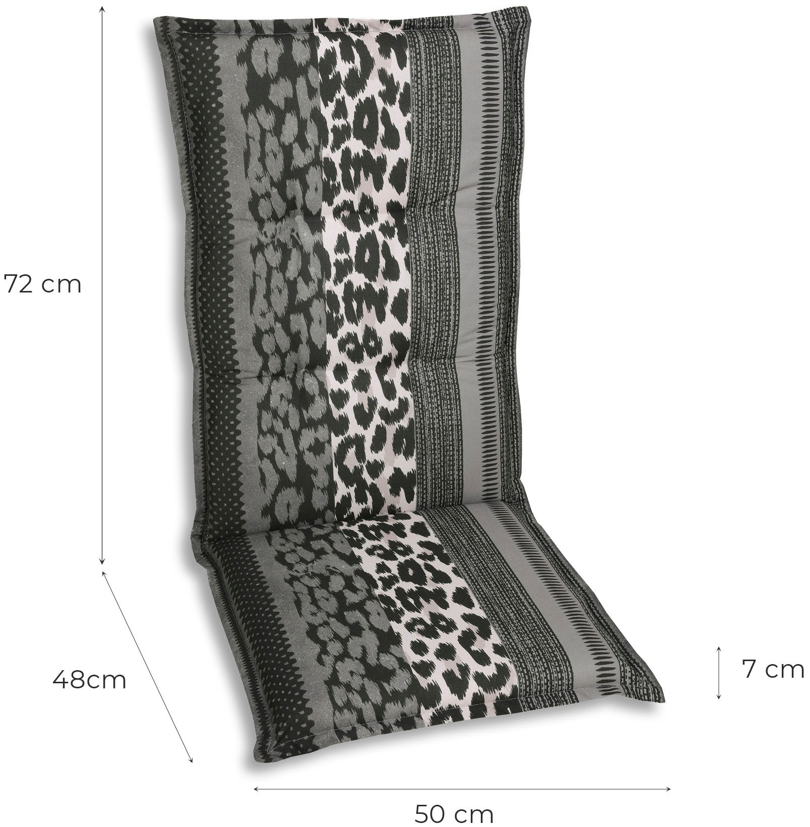 GO-DE Sesselauflage »Sesselauflage hoch«